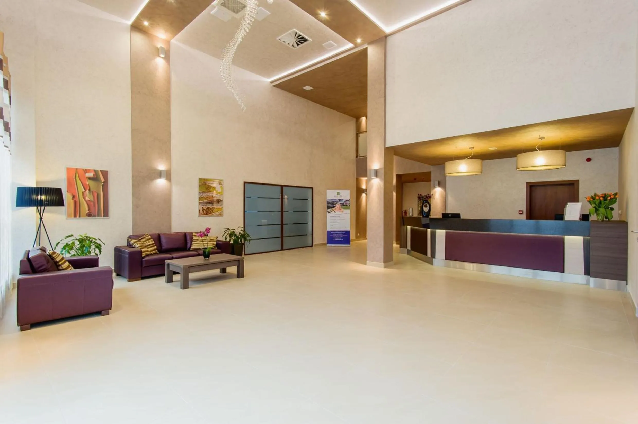 Lobby or reception in Hotel Olivia Medical SPA