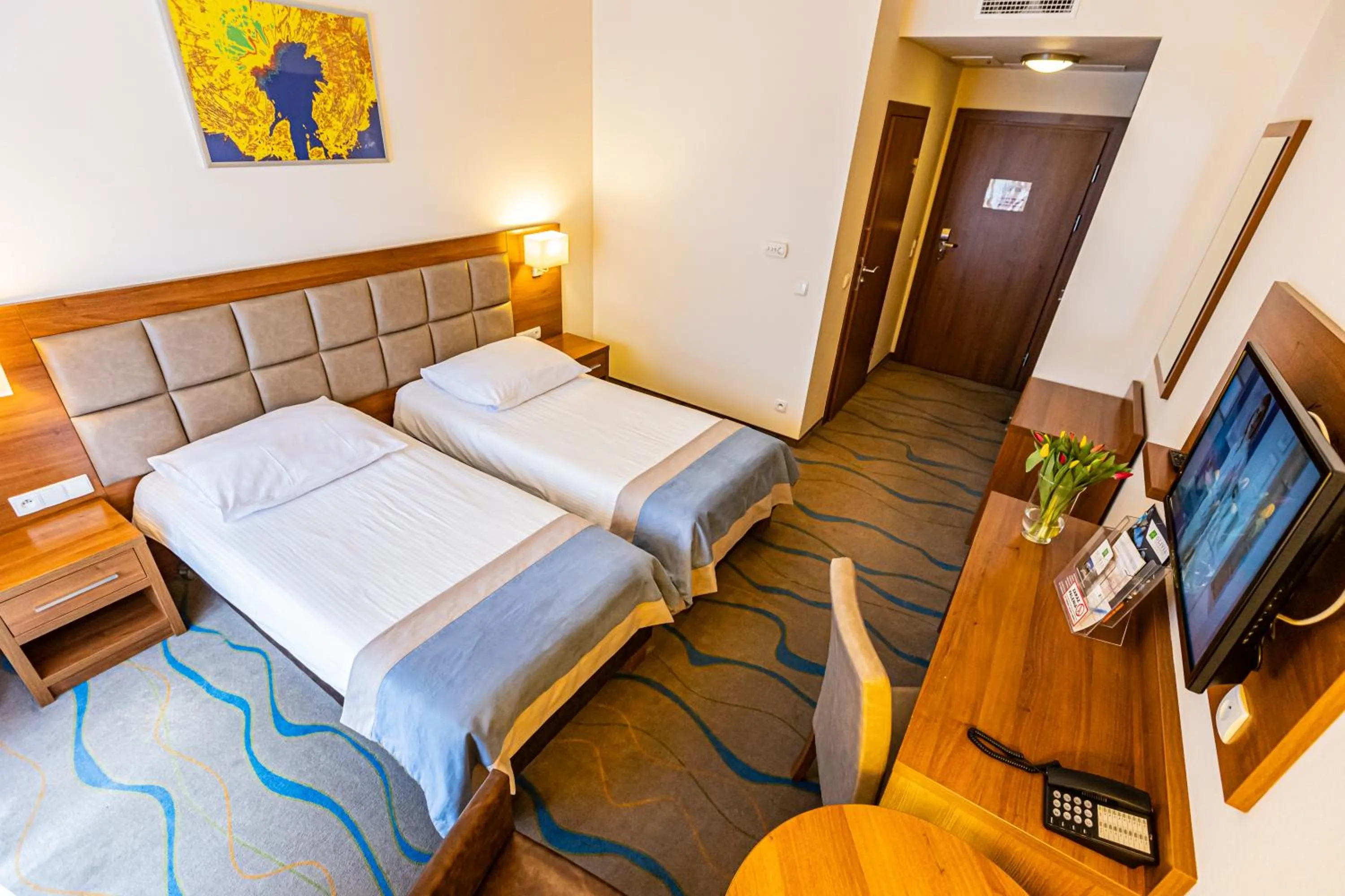 Photo of the whole room, Bed in Hotel Olivia Medical SPA