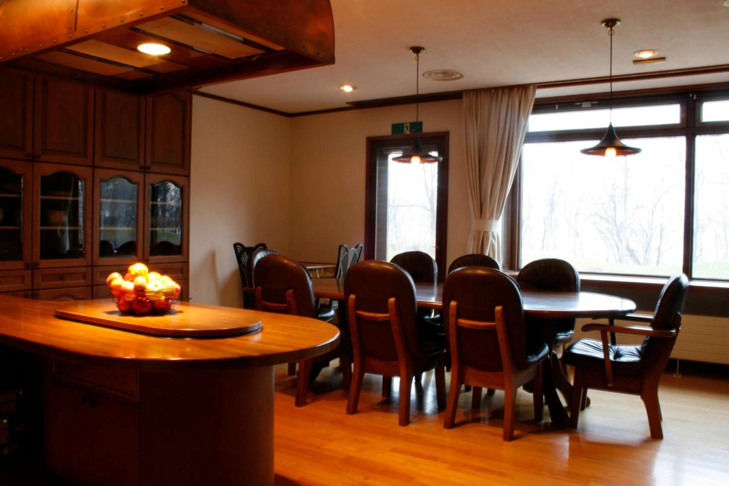 Dining area in Lakehouse At Toyako