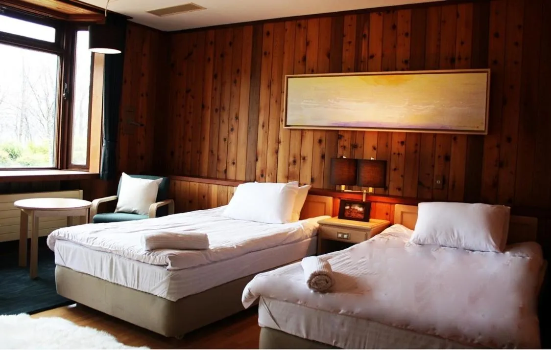 Bedroom, Bed in Lakehouse At Toyako