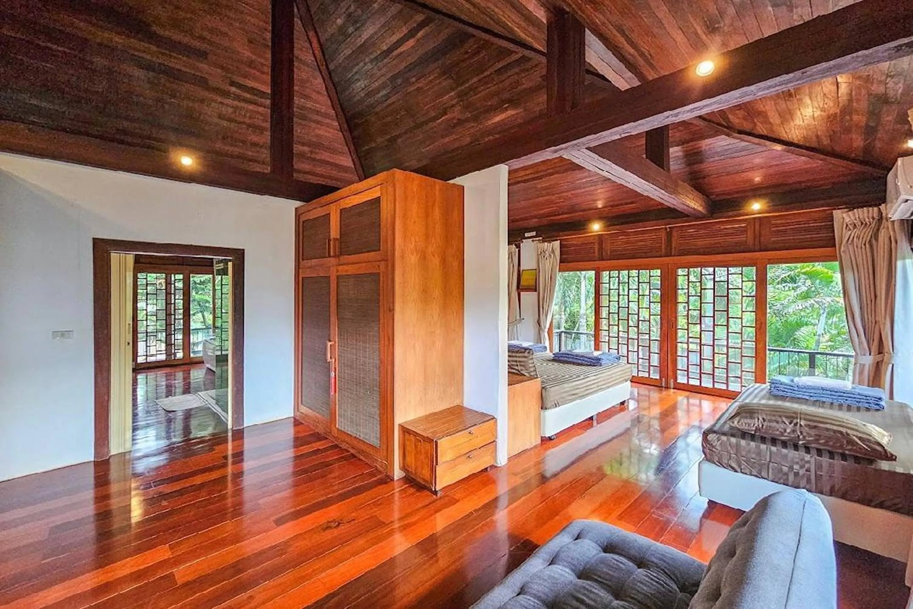 Living room in SS pool villa hills