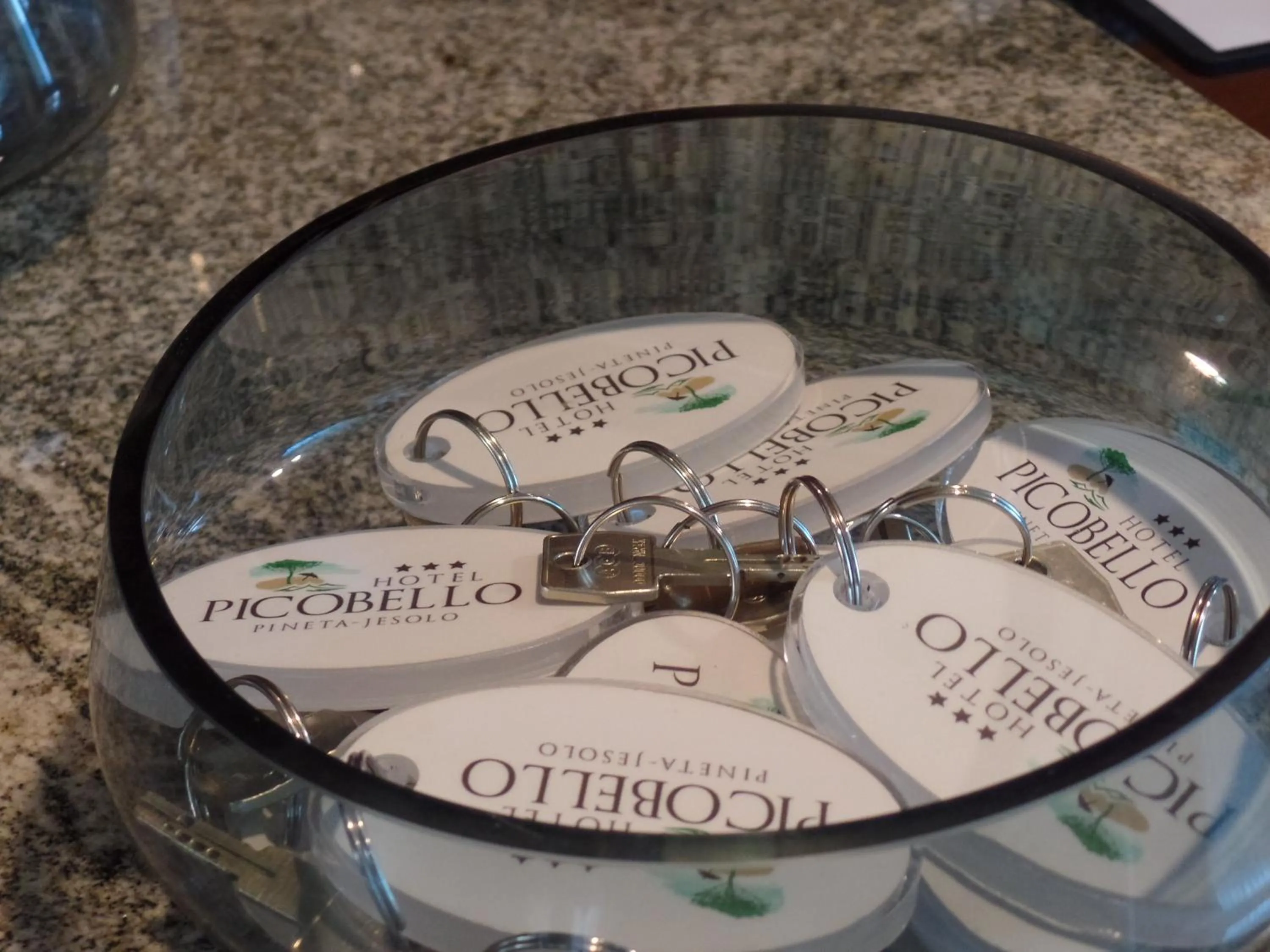 Decorative detail in Hotel Picobello Pineta