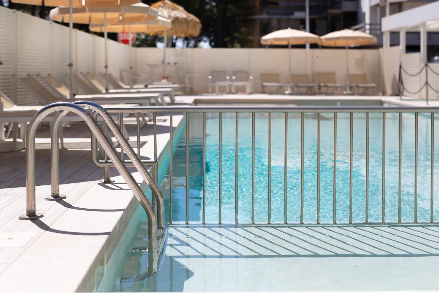 Pool view in Hotel Picobello Pineta