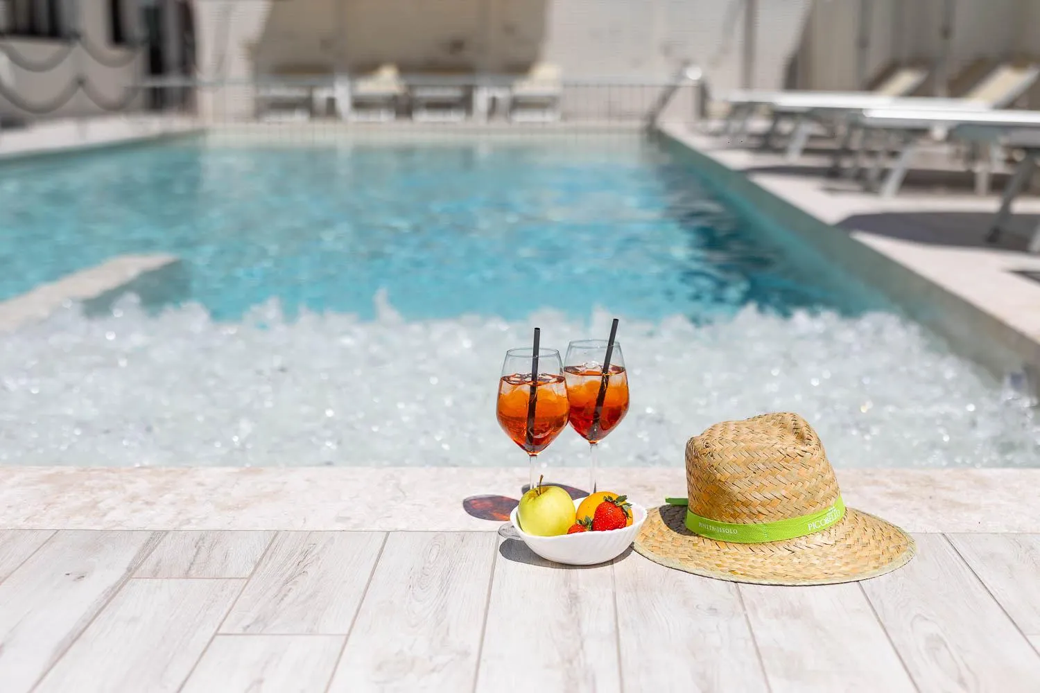 Swimming pool in Hotel Picobello Pineta