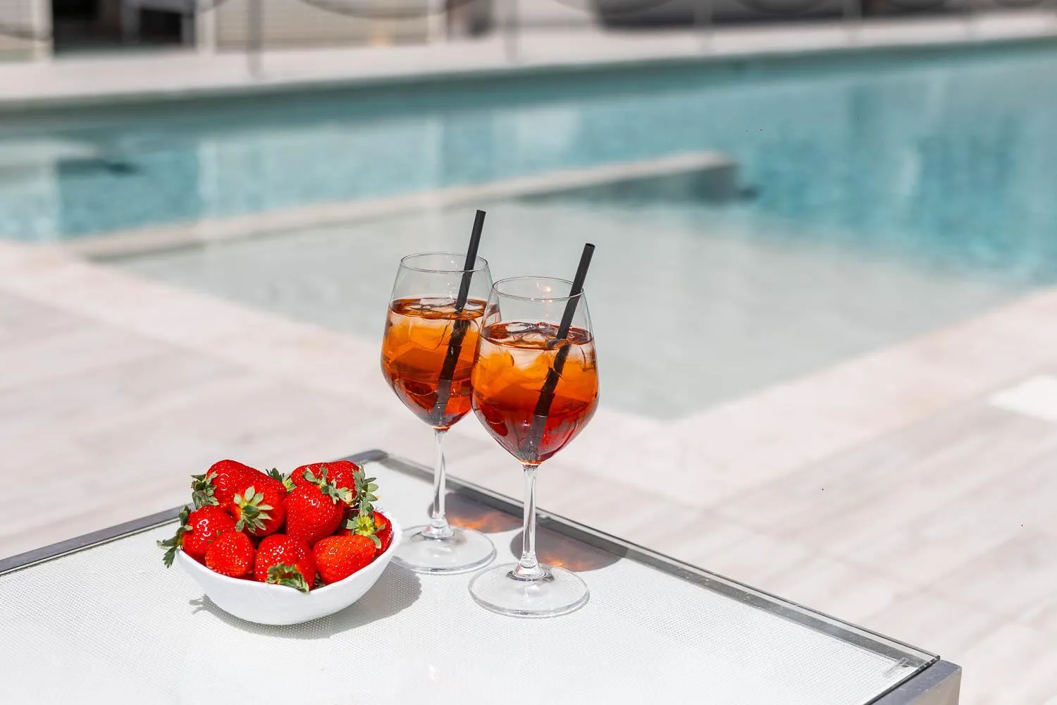 Pool view in Hotel Picobello Pineta