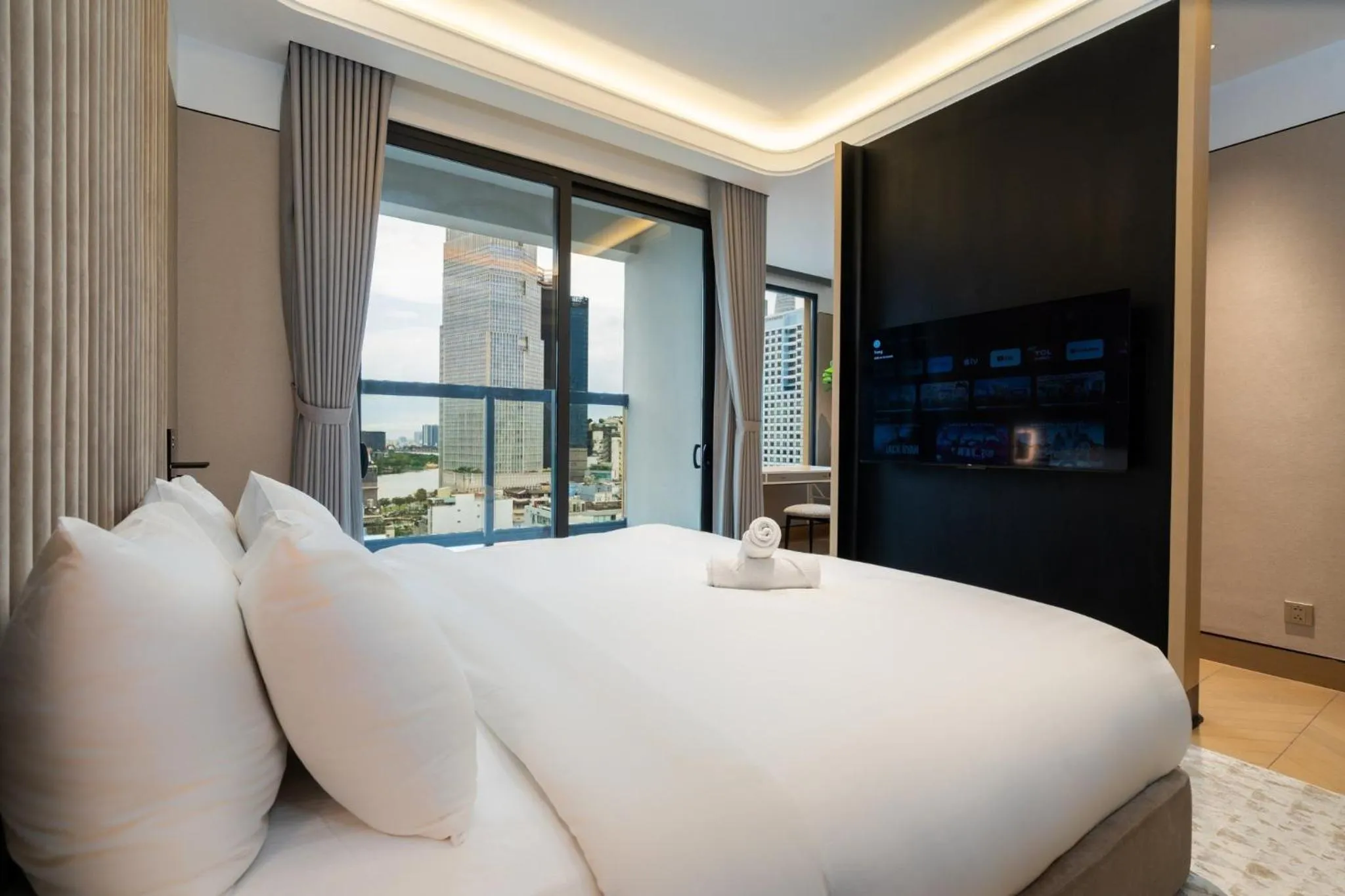 Bed in The Rixx Madison