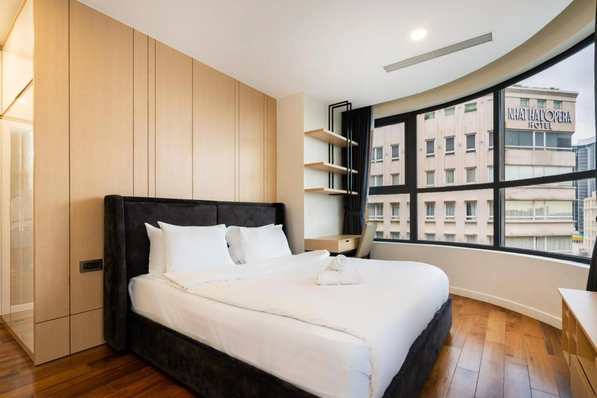 Bed in The Rixx Madison