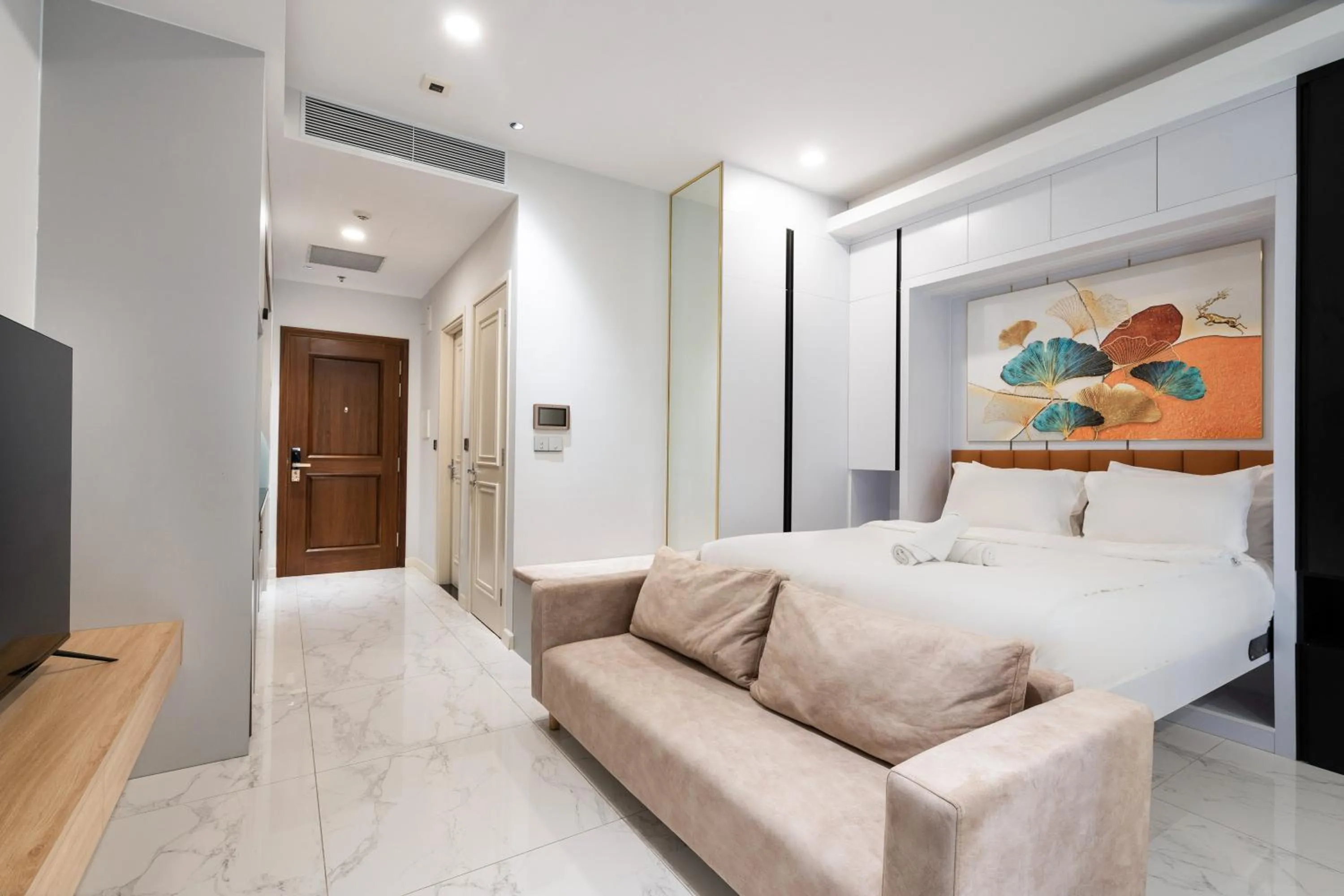 Bed in The Rixx Madison