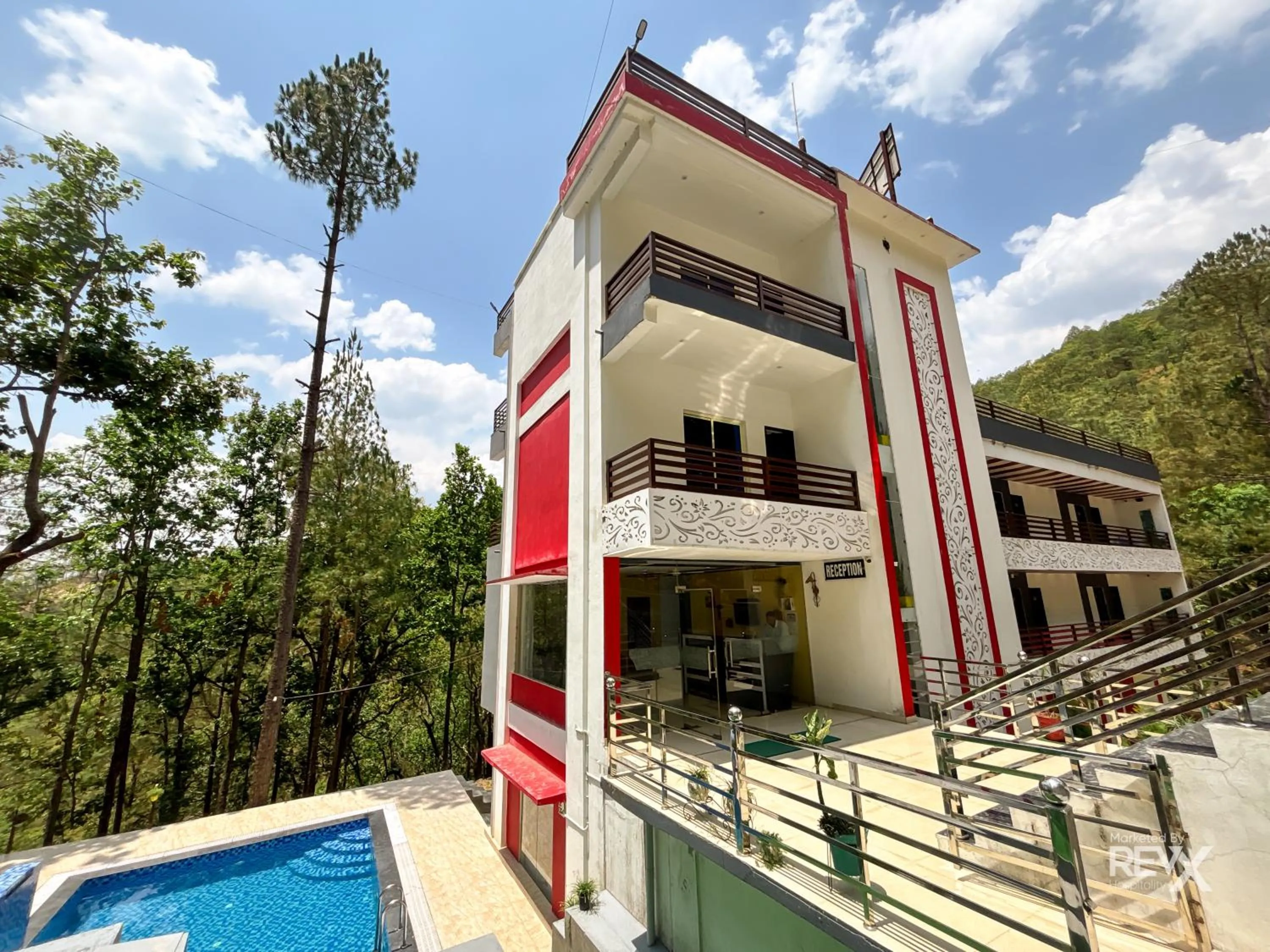 Property building in Hotel Prince valley