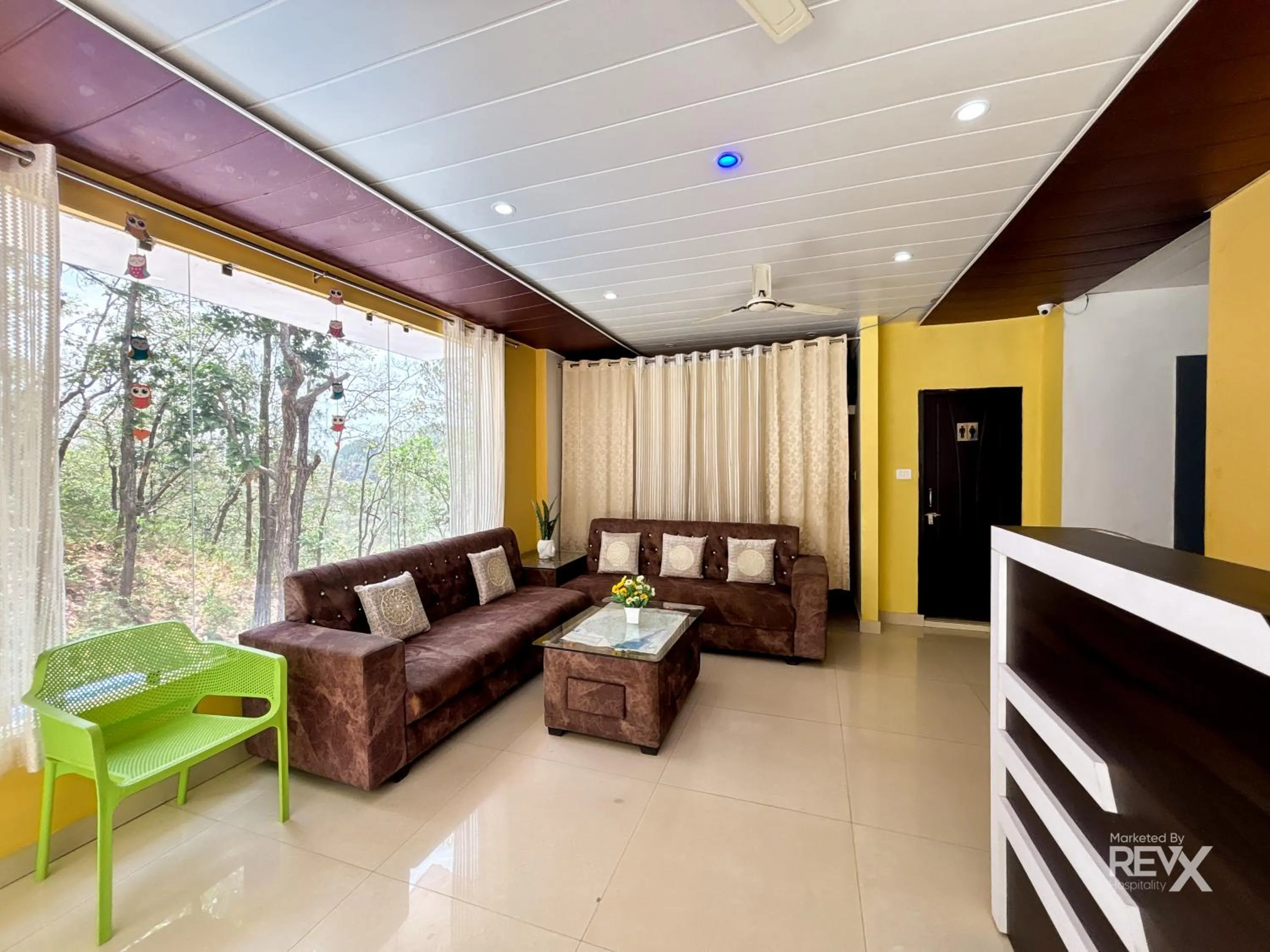 Seating area in Hotel Prince valley