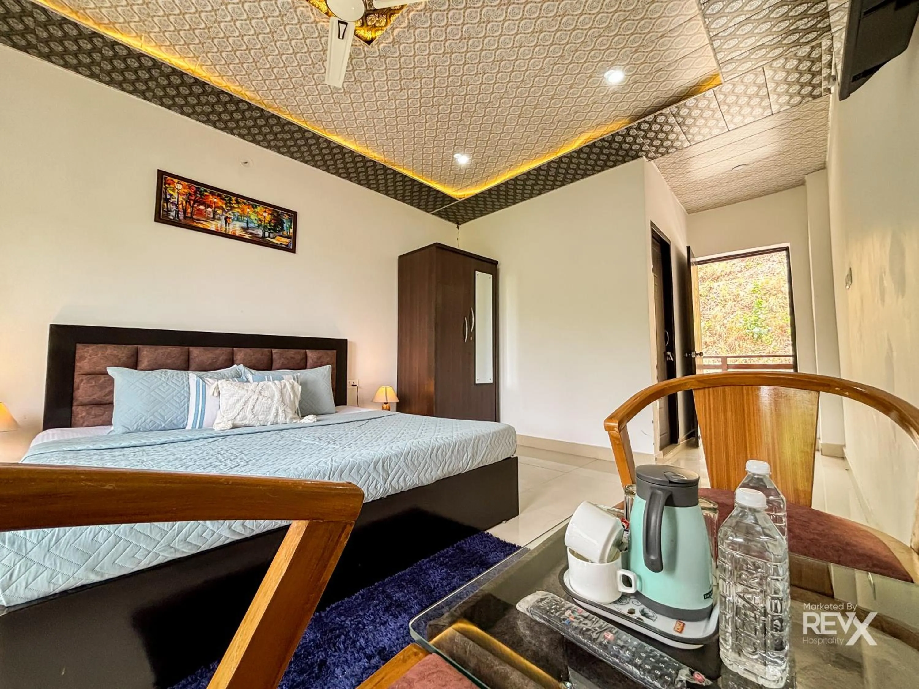 View (from property/room), Bed in Hotel Prince valley