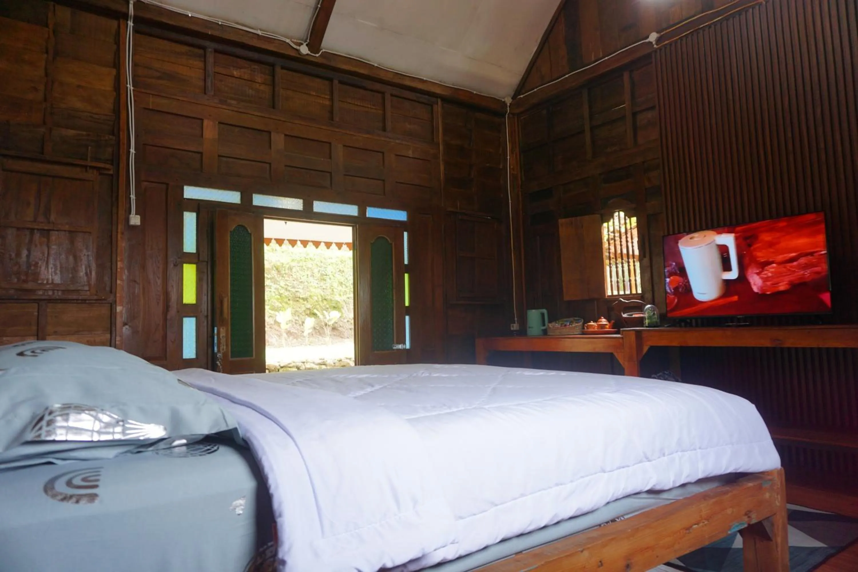 Bed in Le Desa Resort Syariah