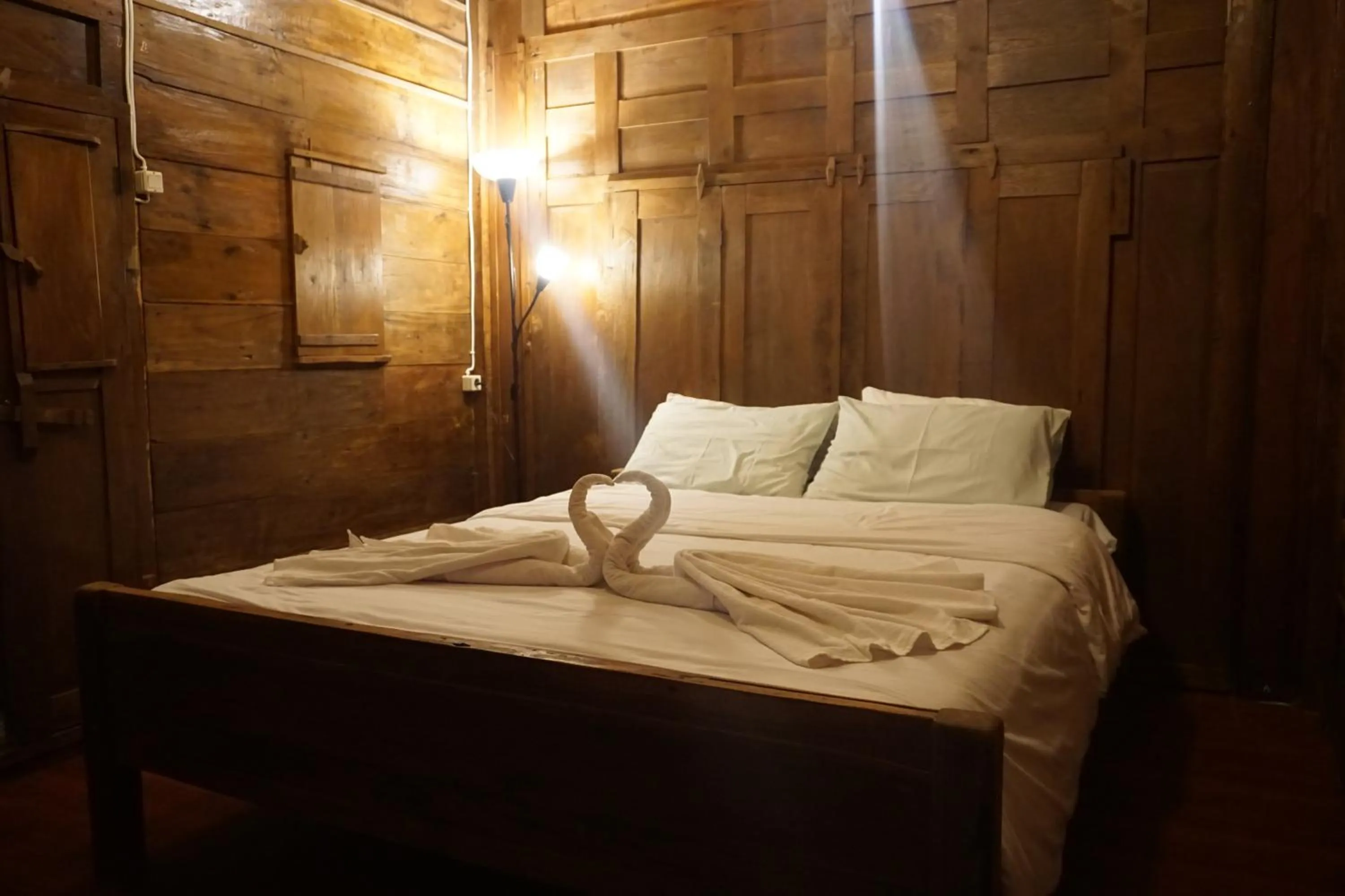 Bed in Le Desa Resort Syariah