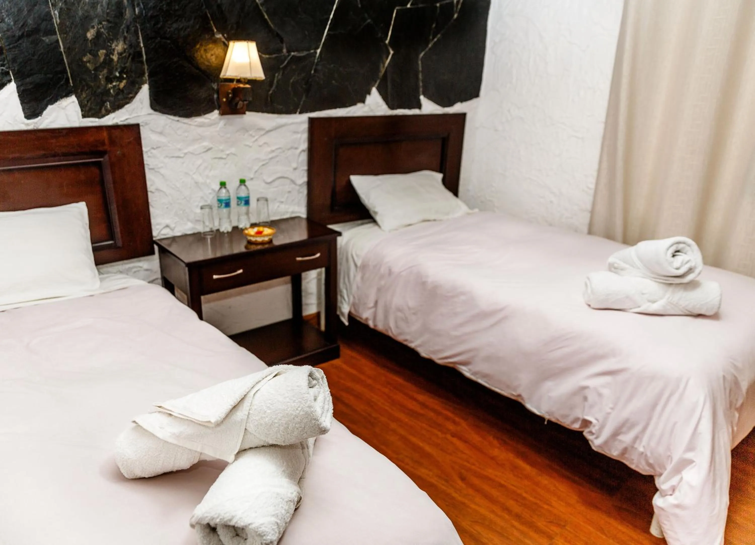 Decorative detail, Bed in KW HOTEL