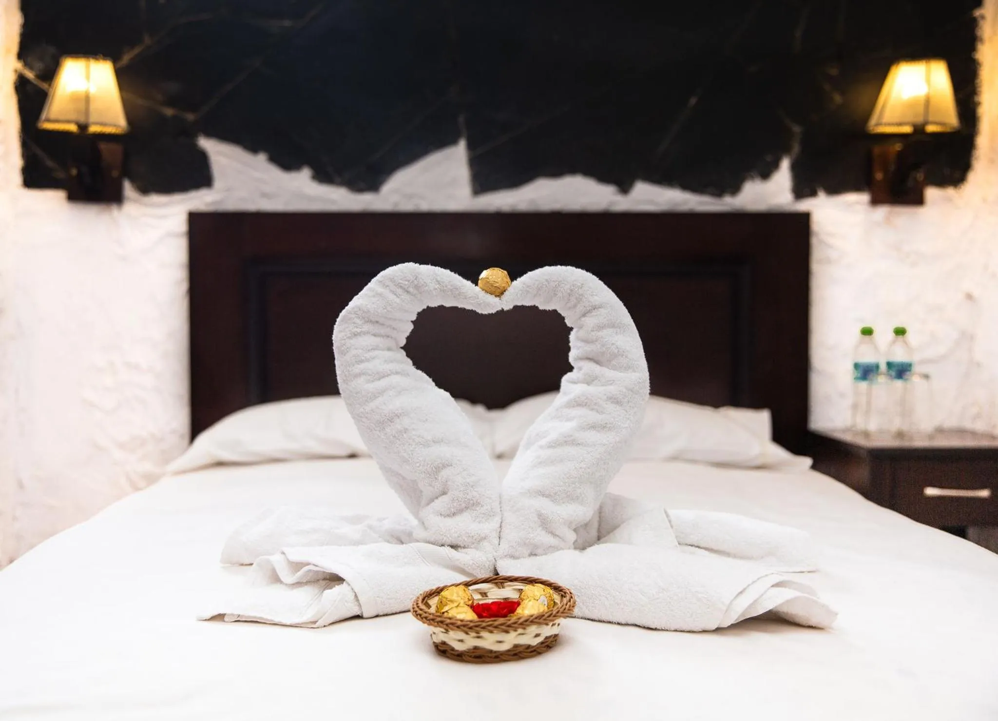 Decorative detail, Bed in KW HOTEL