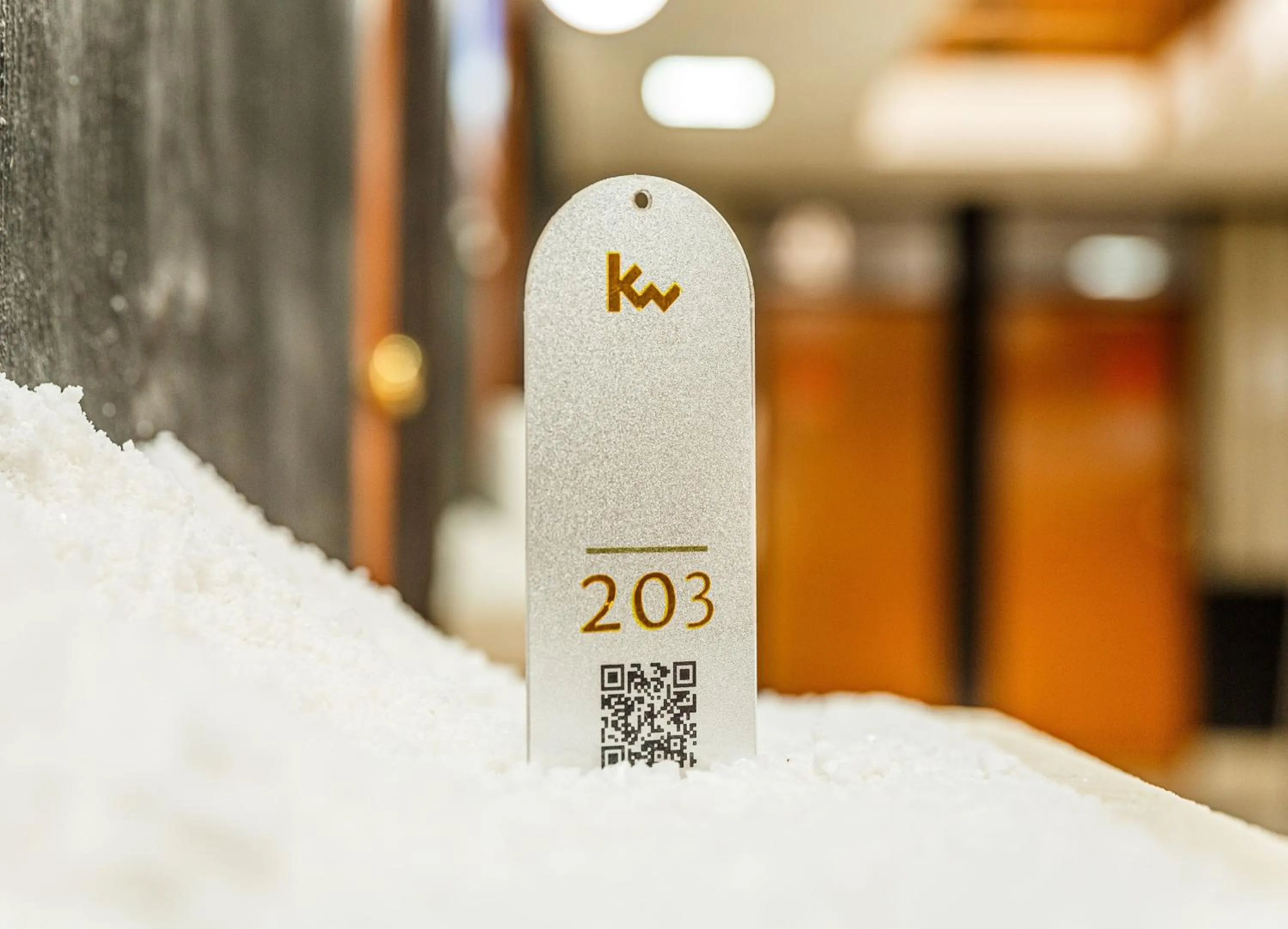 Decorative detail in KW HOTEL