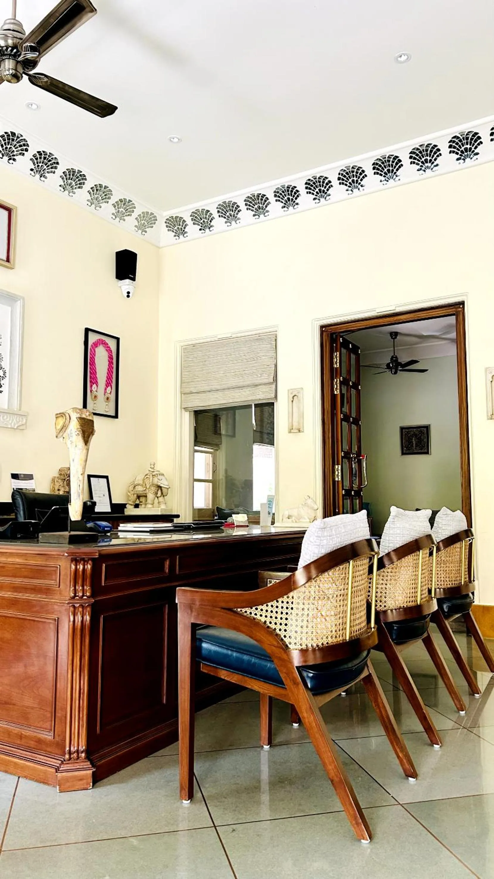 Lobby or reception in THE TRISHALA VILAS (A LUXURY BOUTIQUE HOTEL & SPA)