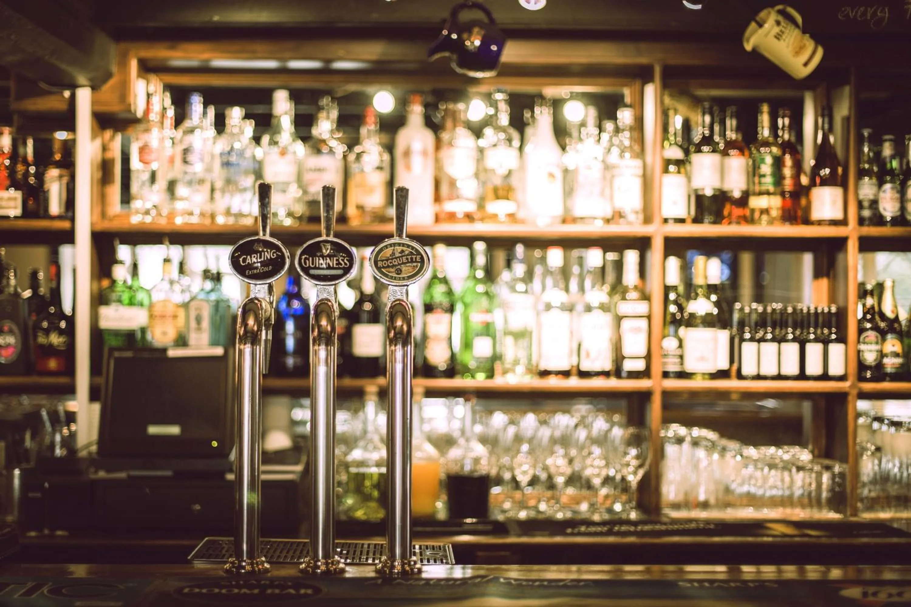 Drinks in Les Douvres Hotel