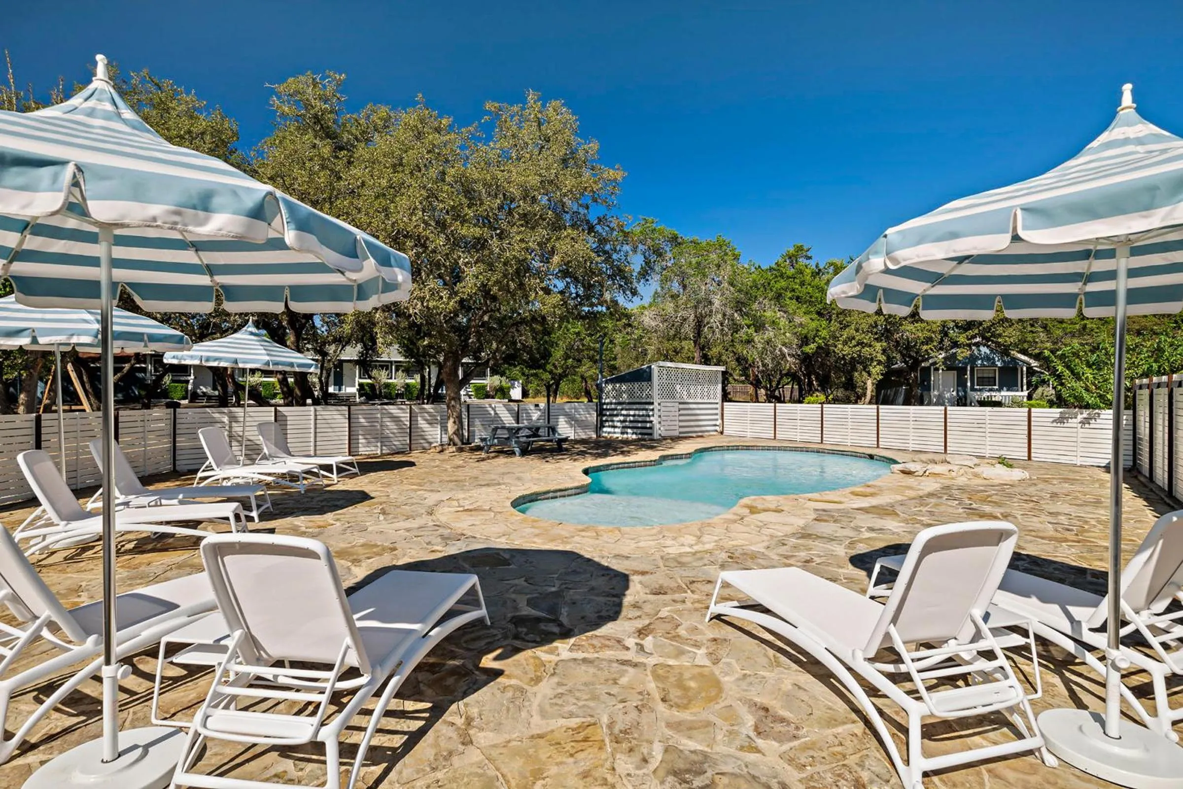 Swimming pool in The Claire Hotel