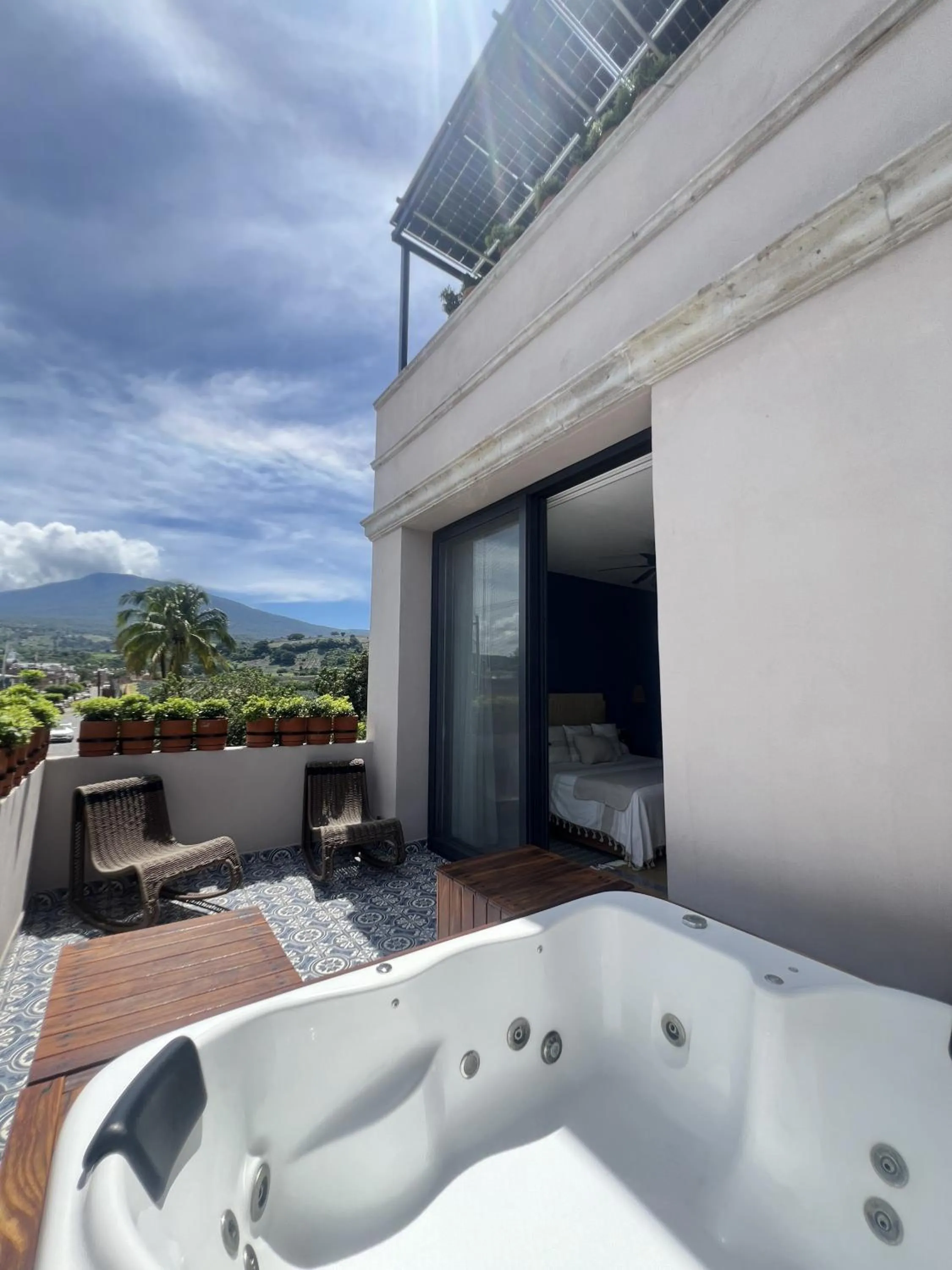 Natural landscape in Hotel Boutique Gloriagave