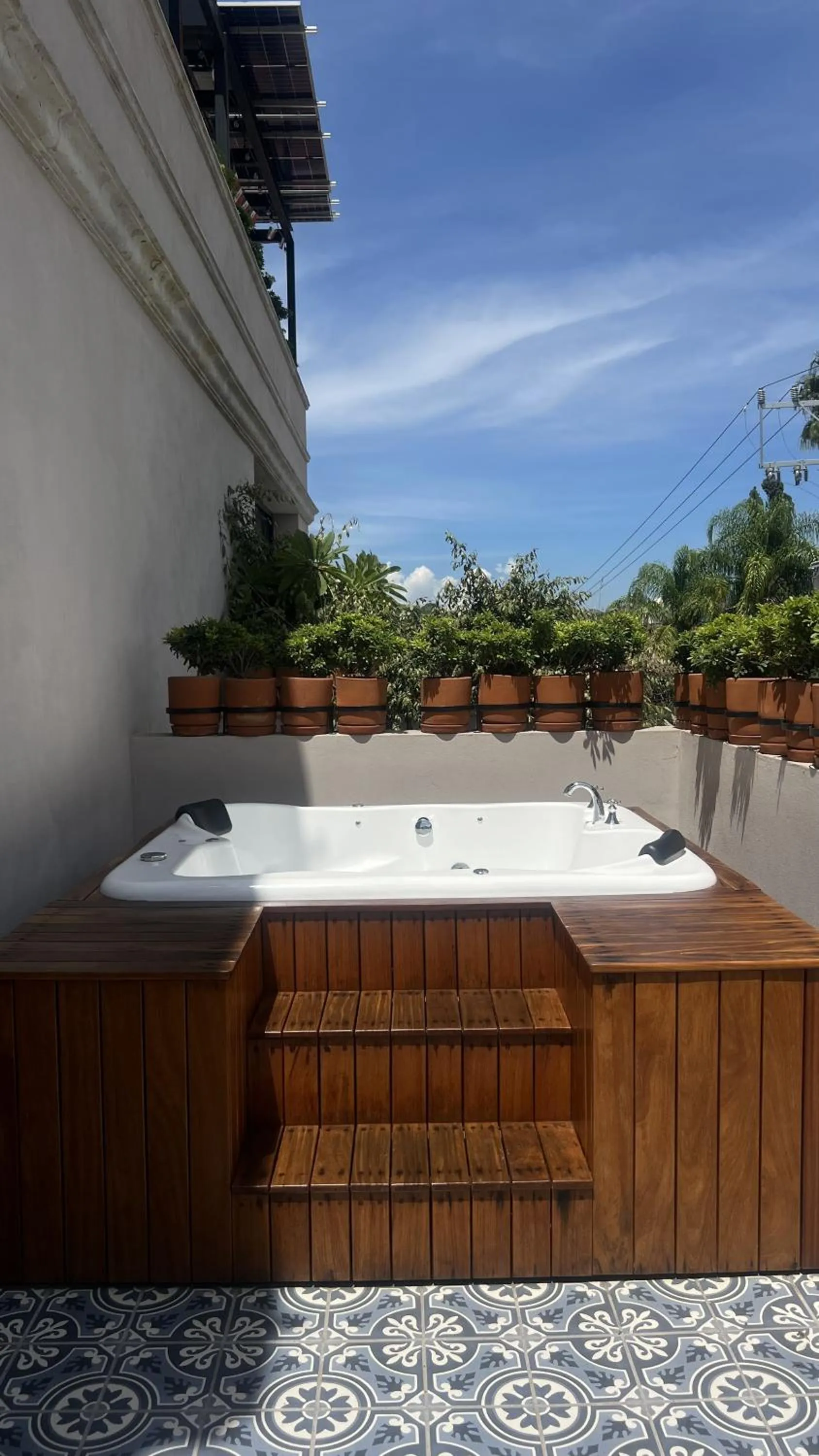 Hot Tub in Hotel Boutique Gloriagave