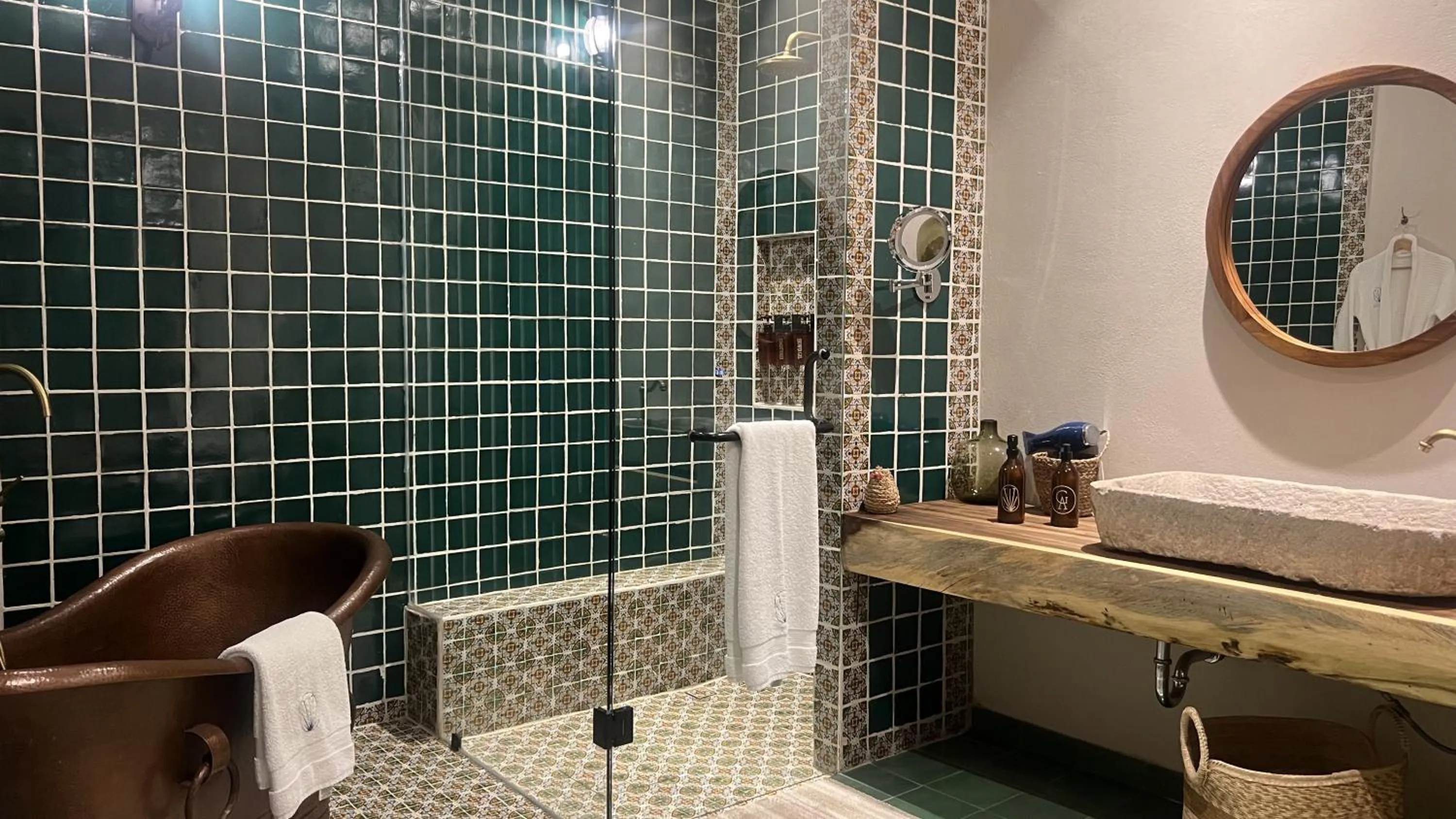 Shower in Hotel Boutique Gloriagave