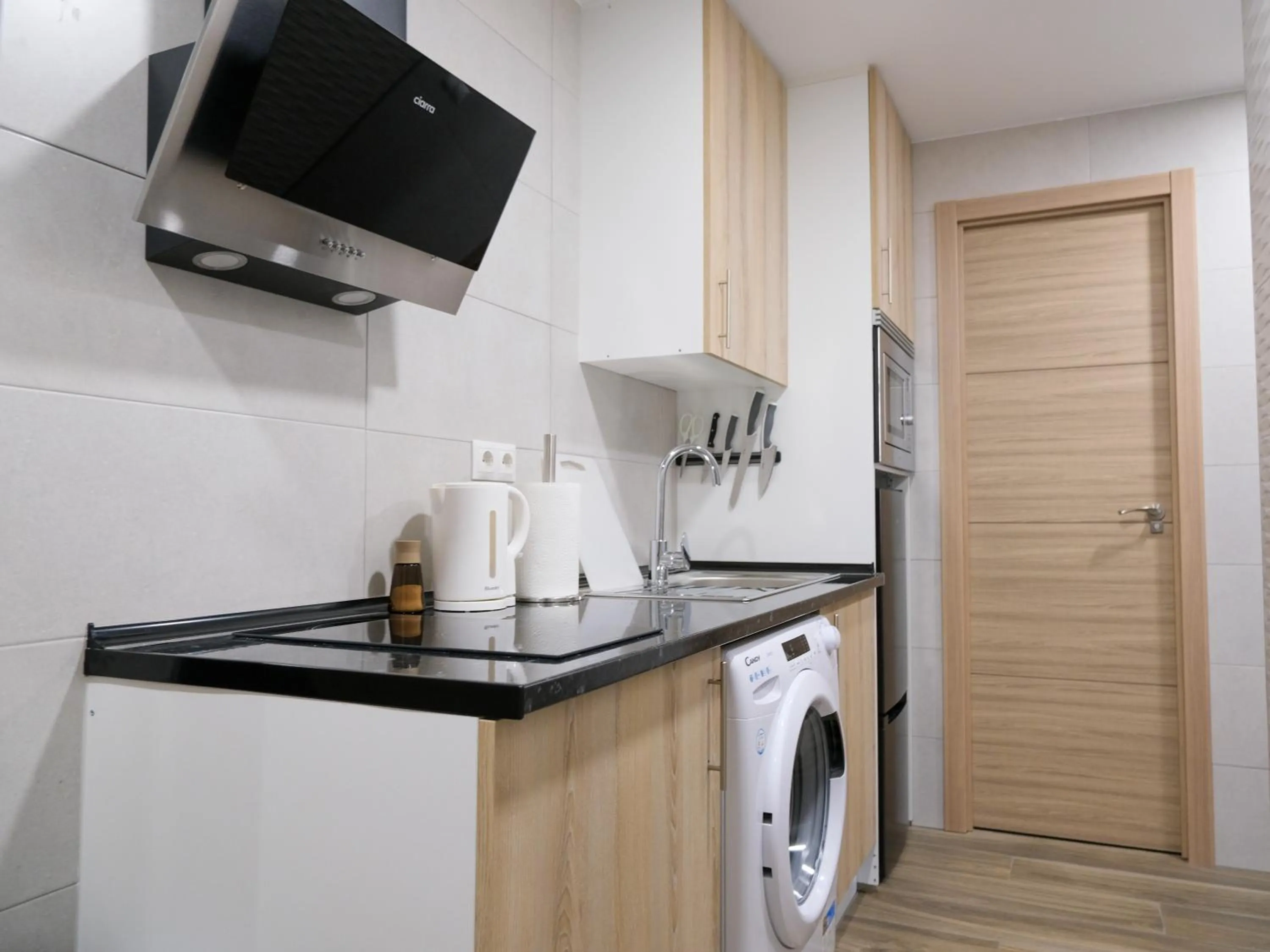 Kitchen or kitchenette in Alianza Suites