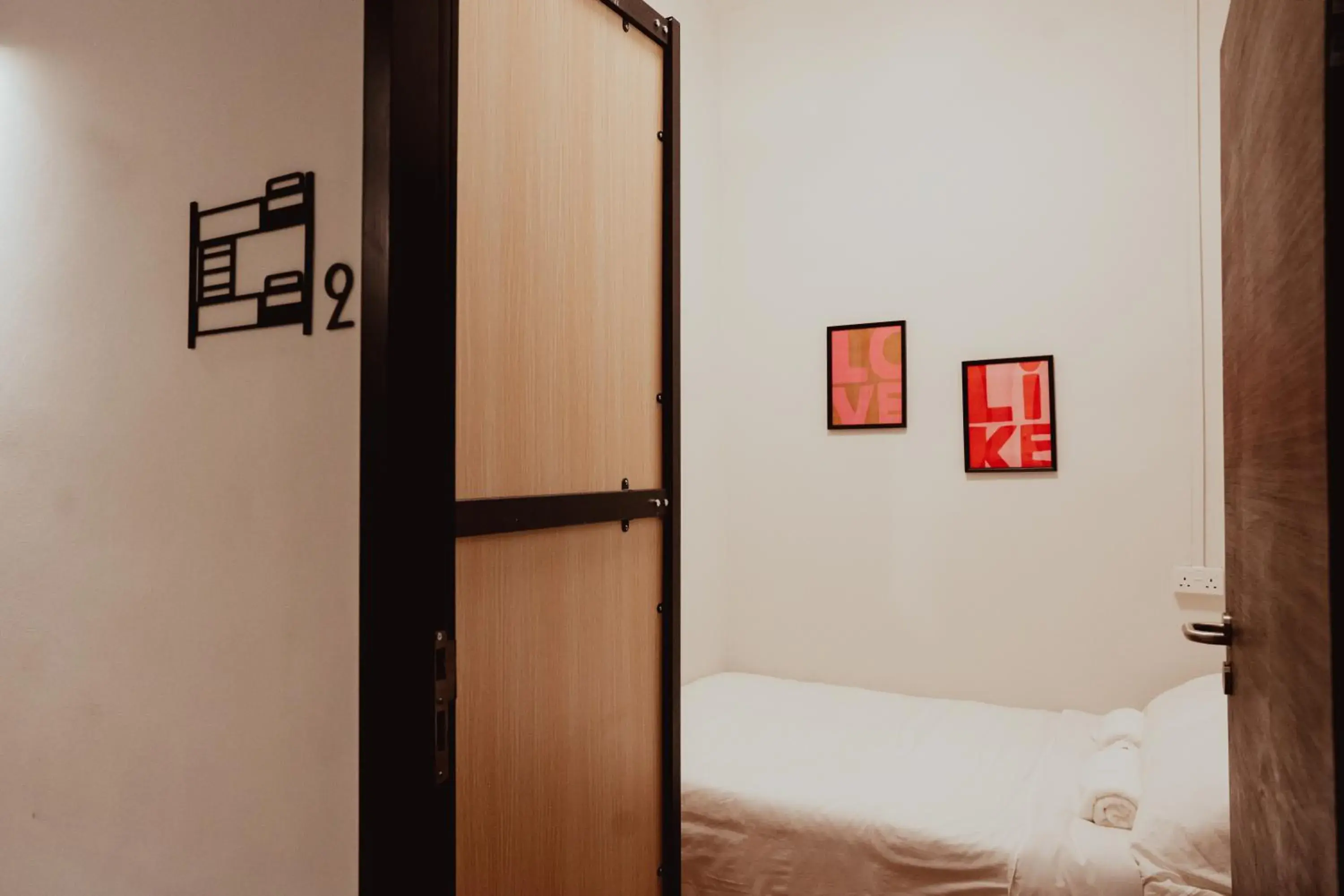 Quadruple Family Room with Private Bathroom in Code Hostel at Lavender Quadruple Family Room with Private Bathroom in Code Hostel at Lavender