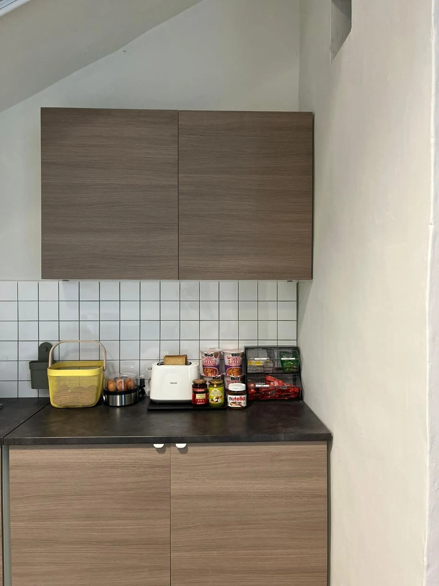 Kitchen or kitchenette in Code Hostel at Lavender