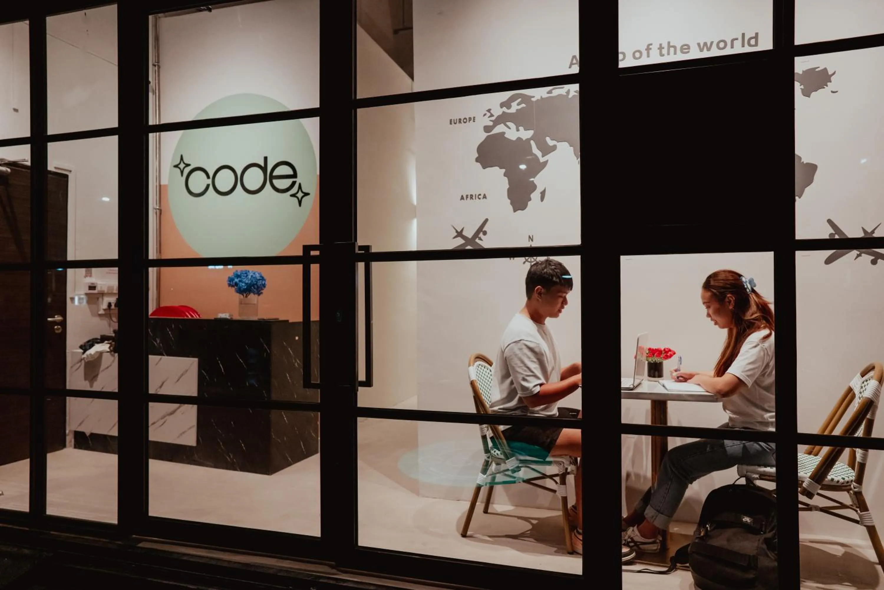 Property building in Code Hostel at Lavender