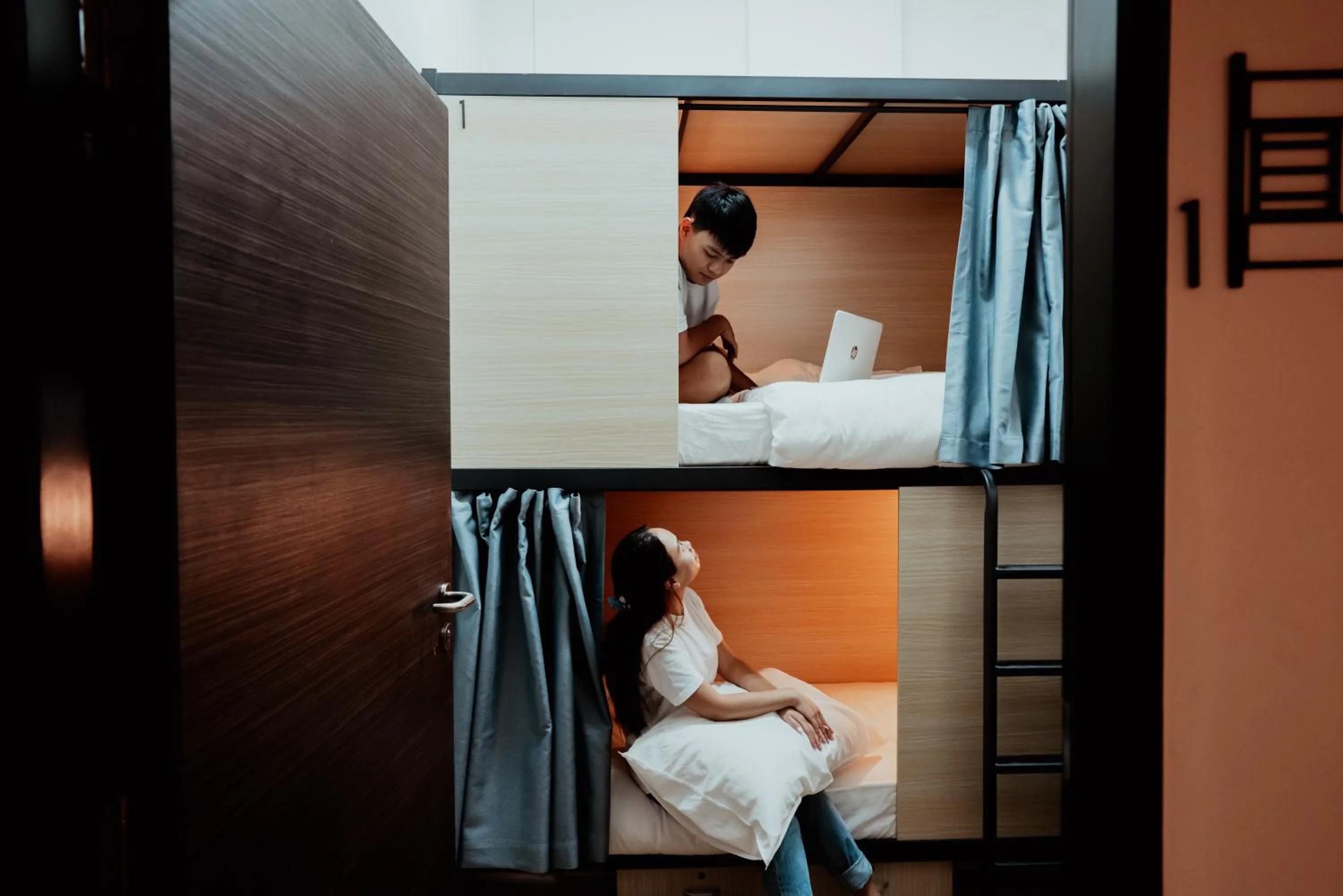 Bed in Code Hostel at Lavender