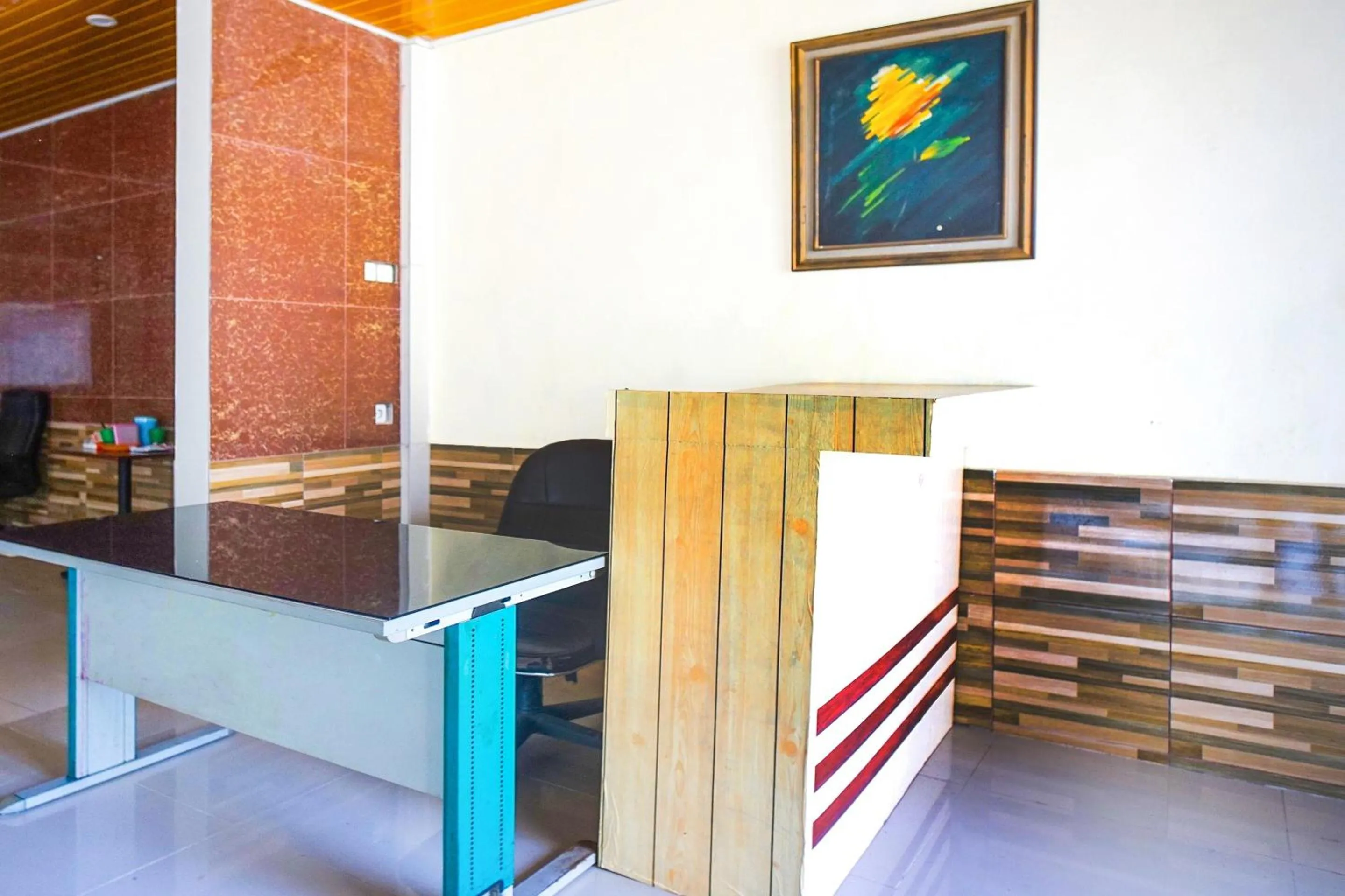 Lobby or reception in OYO 93066 D'niel Homestay Syariah