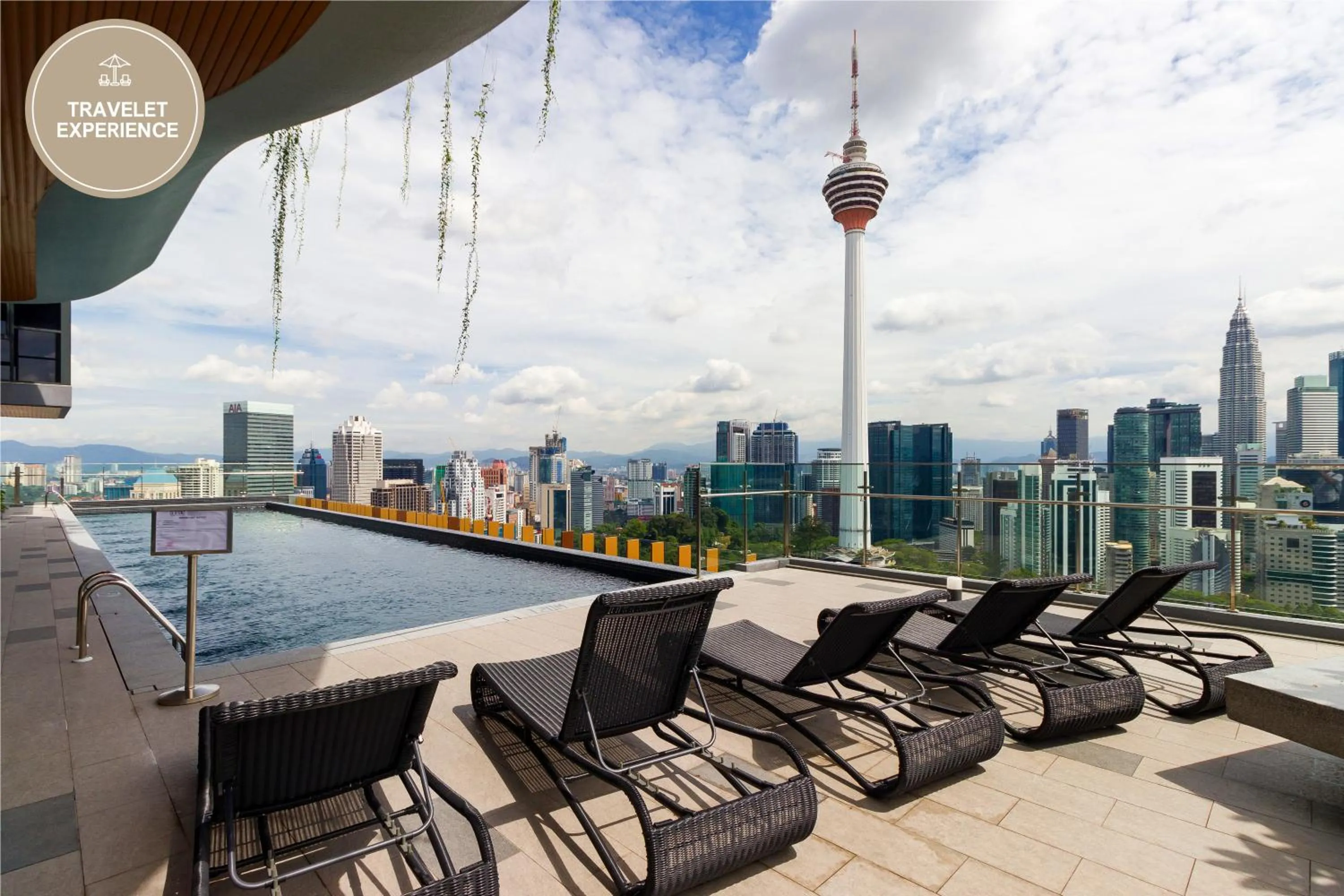 City view in Ceylonz Suite KLCC, Travelet