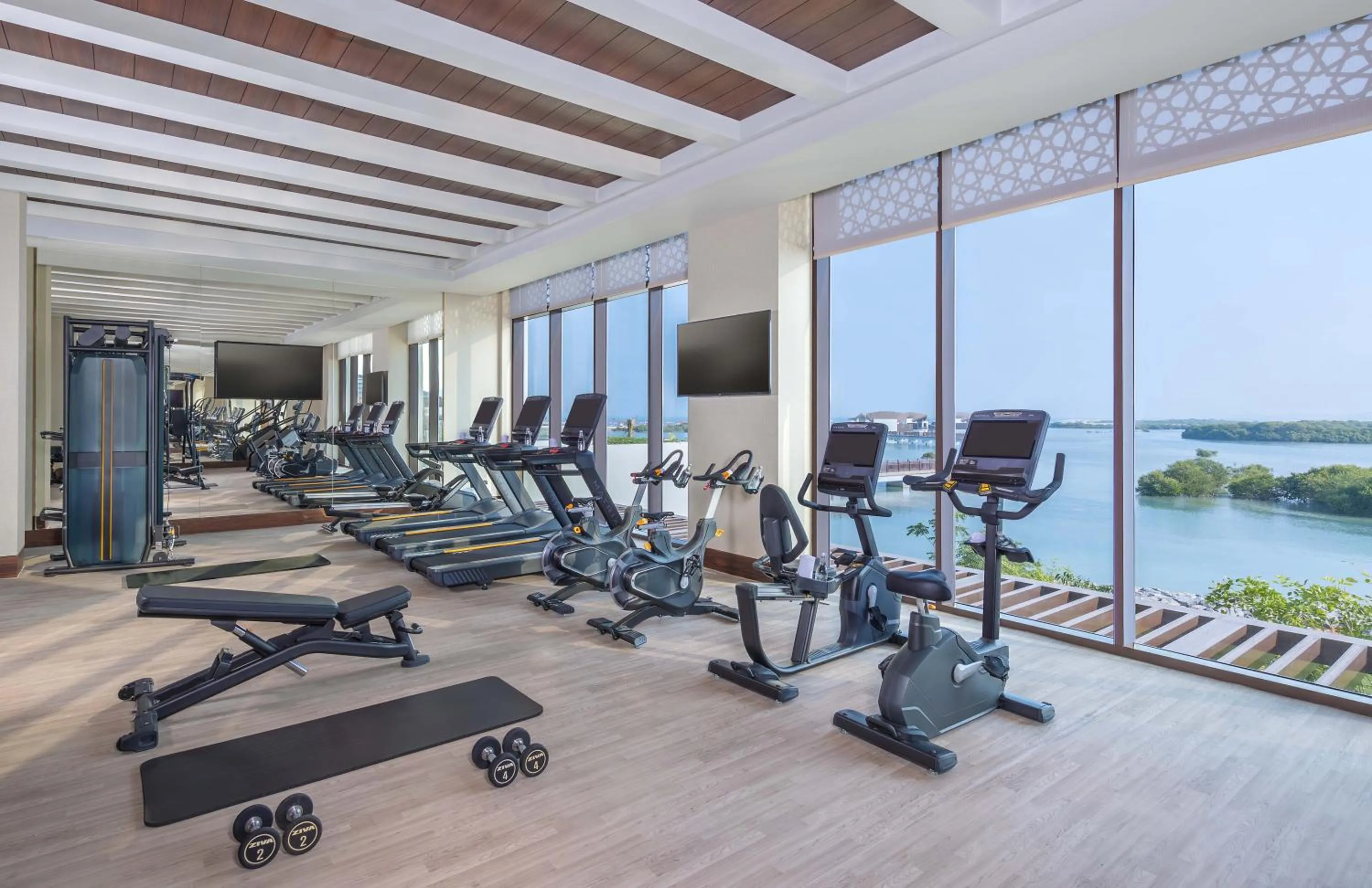 Fitness centre/facilities in Anantara Mina Ras Al Khaimah Resort