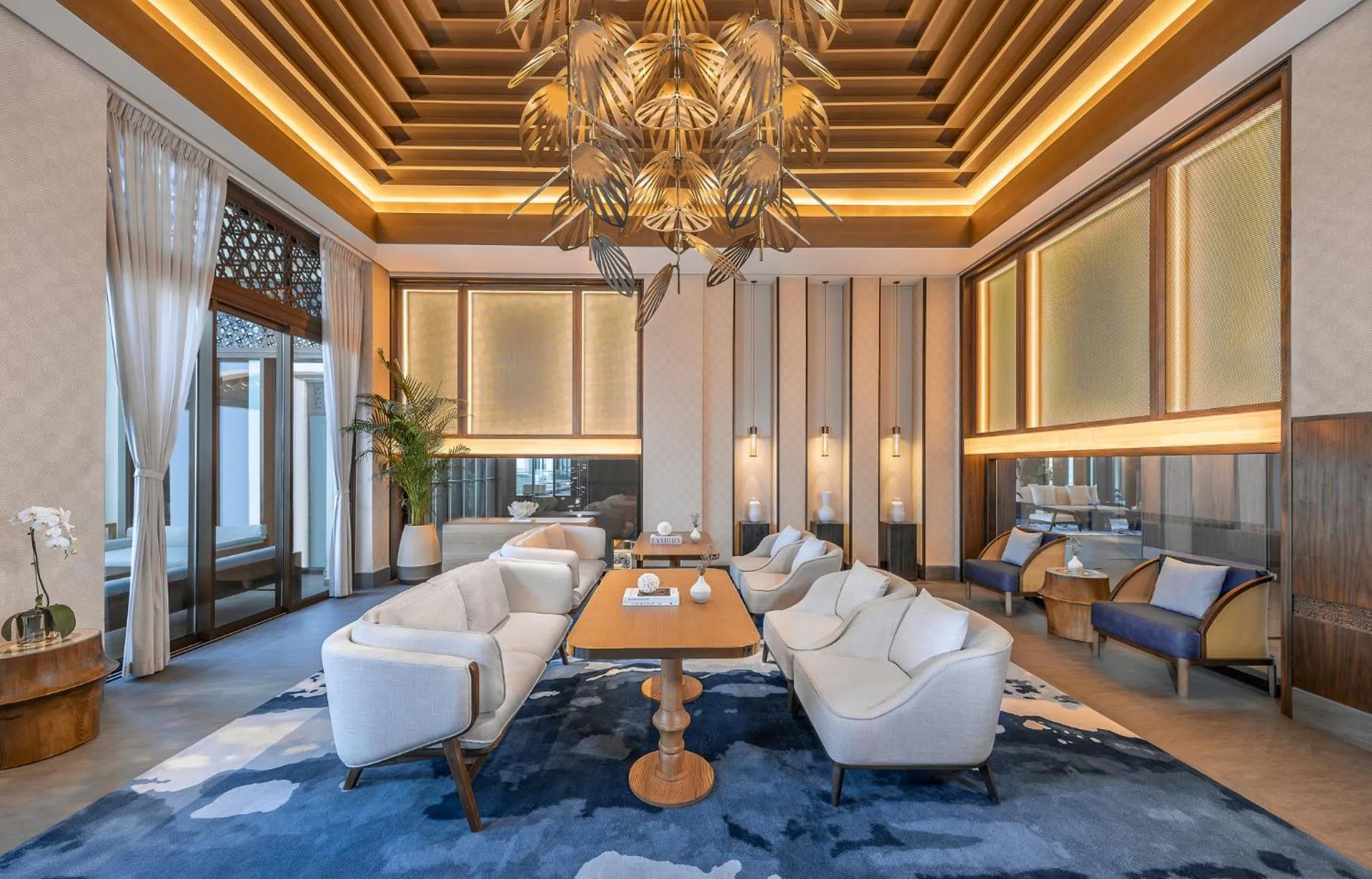 Lounge or bar in Anantara Mina Ras Al Khaimah Resort