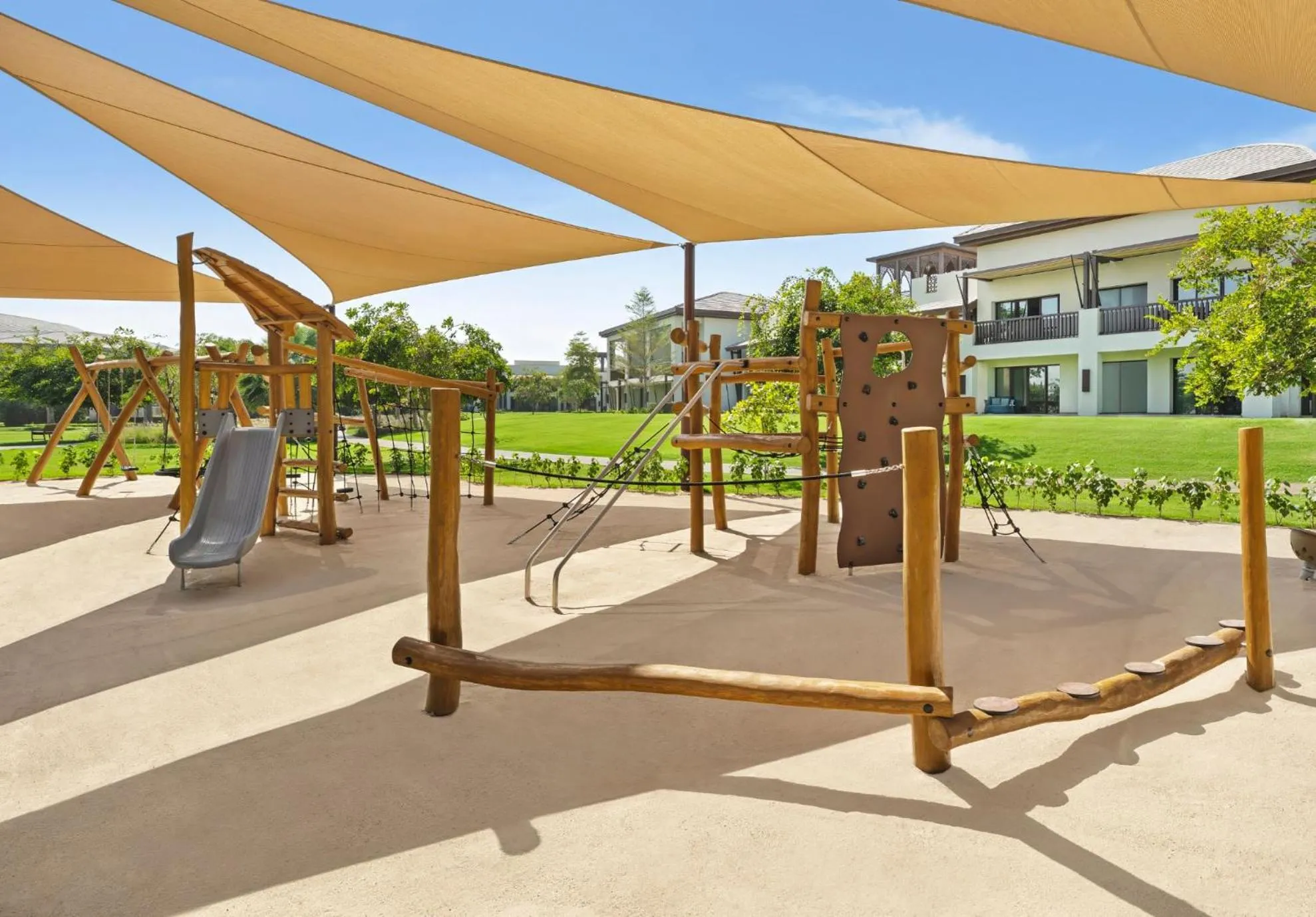 Children play ground in Anantara Mina Ras Al Khaimah Resort