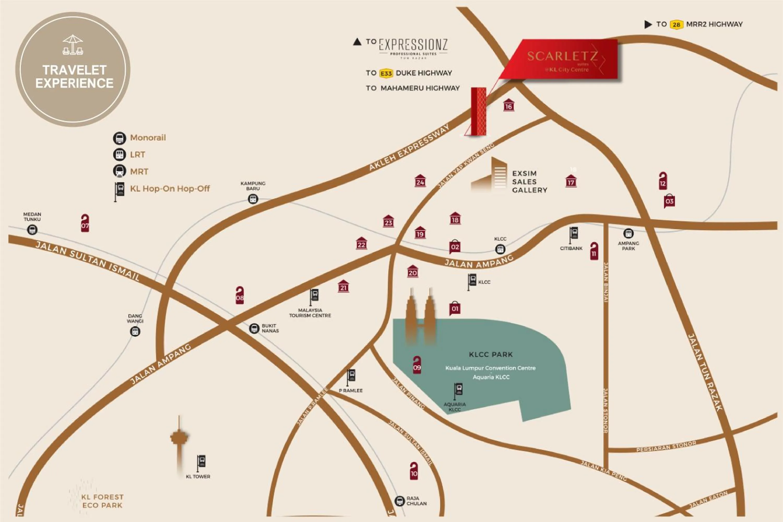 Text overlay in Scarletz Suites KLCC, Travelet