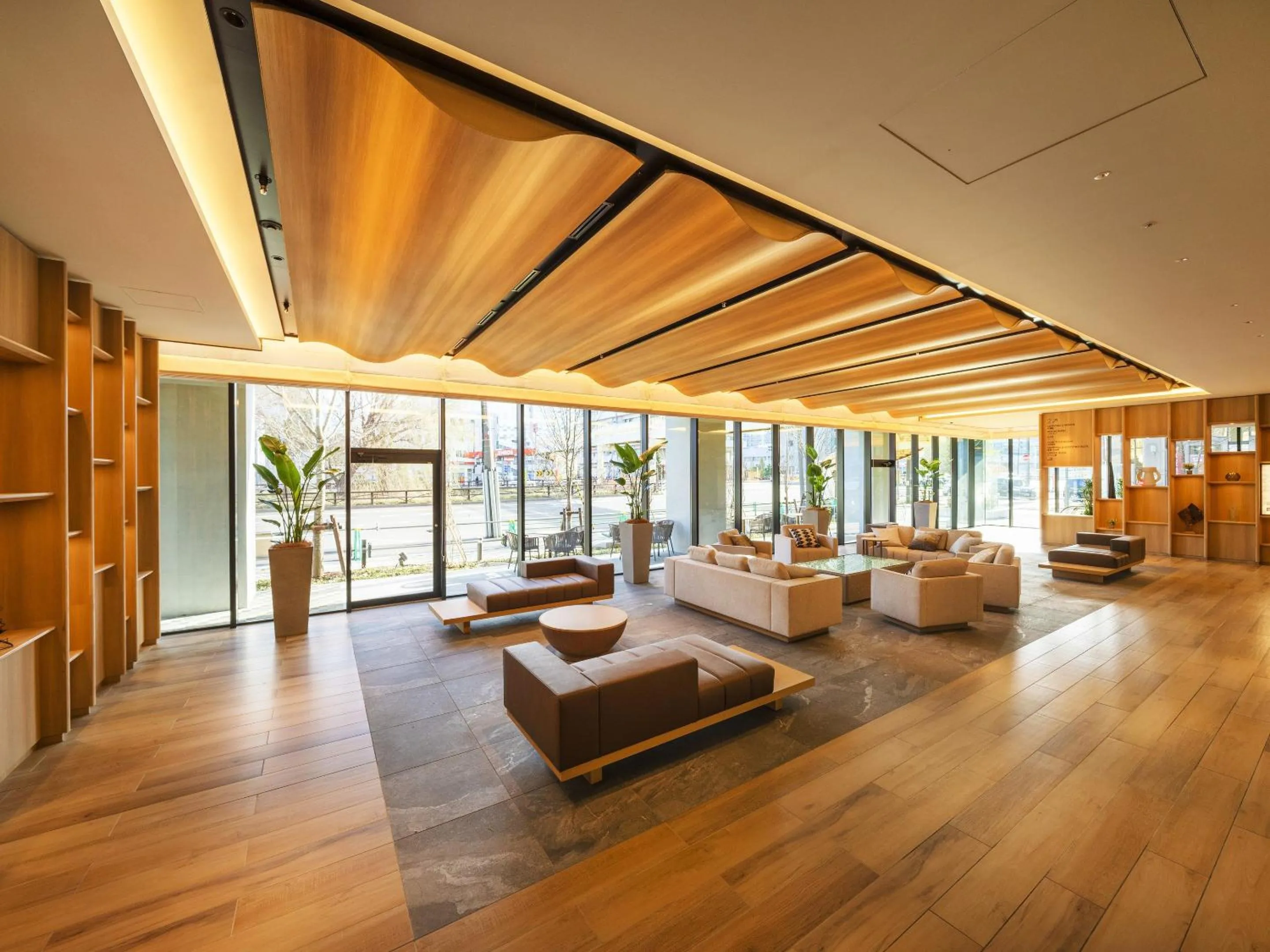 Lobby or reception in Hotel Emion Sapporo