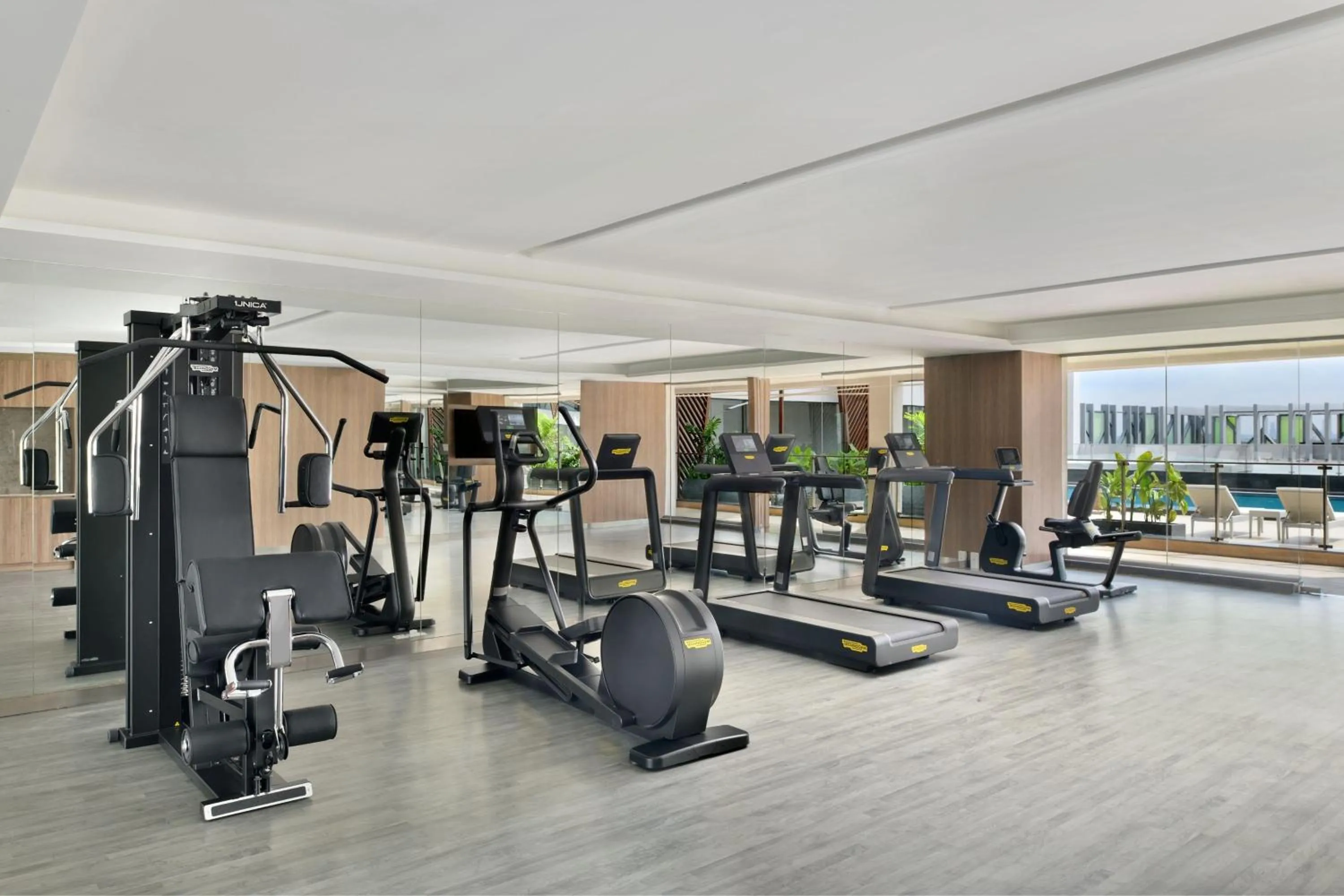 Fitness centre/facilities in The Artiste, Kochi, A Tribute Portfolio Hotel , Forum Mall