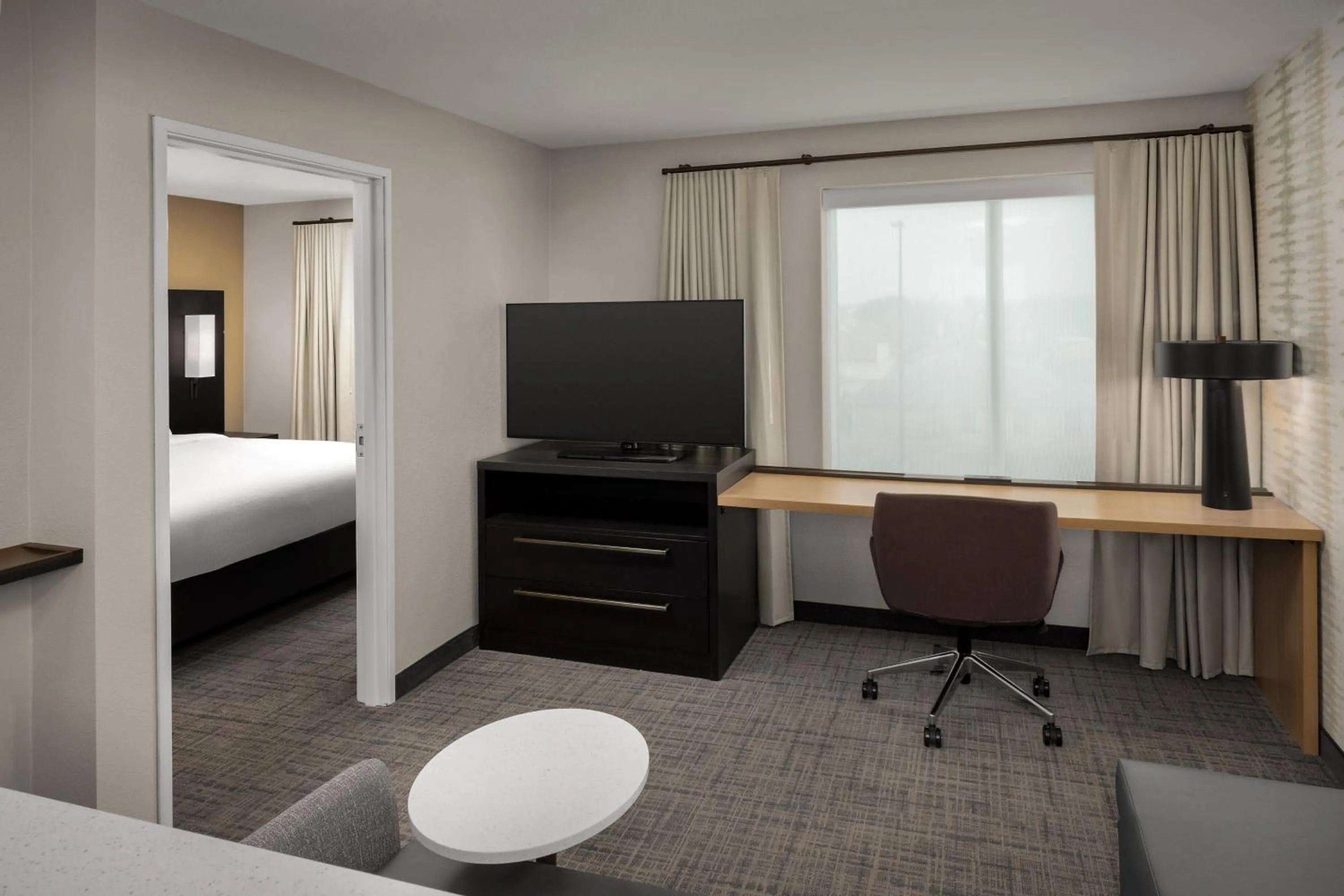 Photo of the whole room, Bed in Residence Inn by Marriott Dallas Grand Prairie