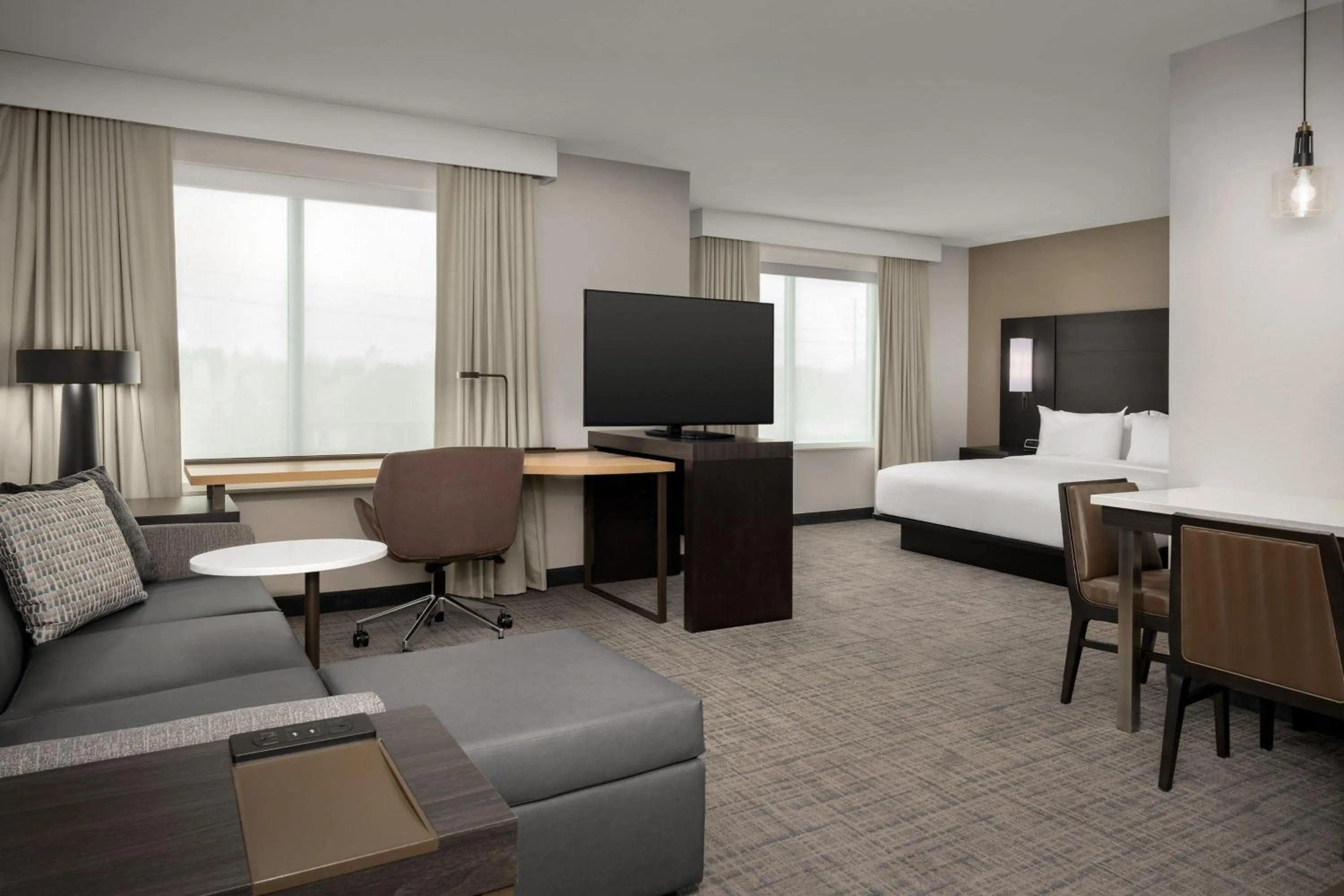 Photo of the whole room, Bed in Residence Inn by Marriott Dallas Grand Prairie