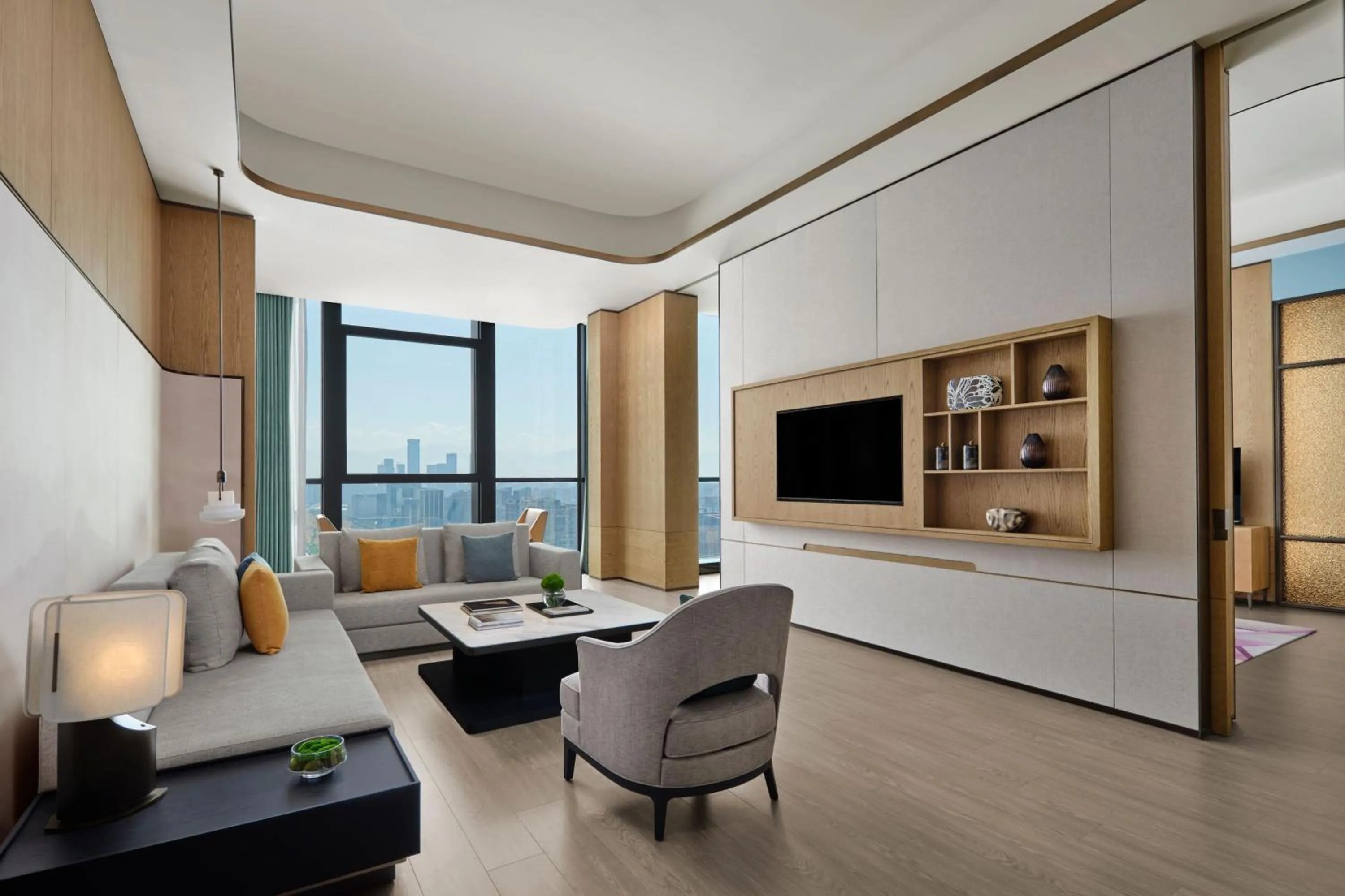 Photo of the whole room in JW Marriott Hotel Xi'an Southwest