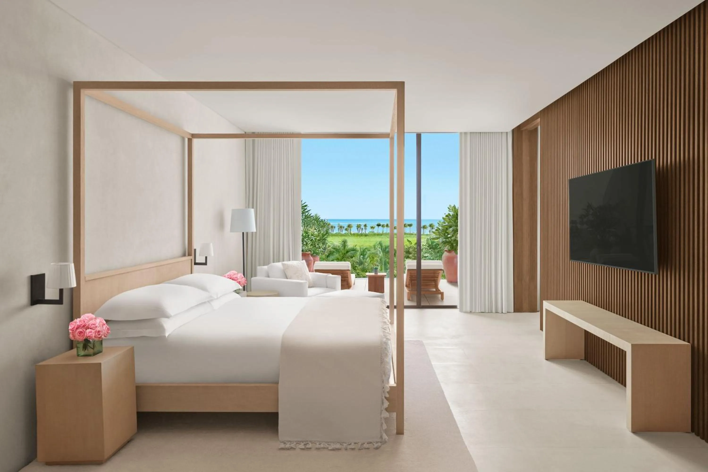 Bedroom, Bed in The Riviera Maya EDITION at Kanai