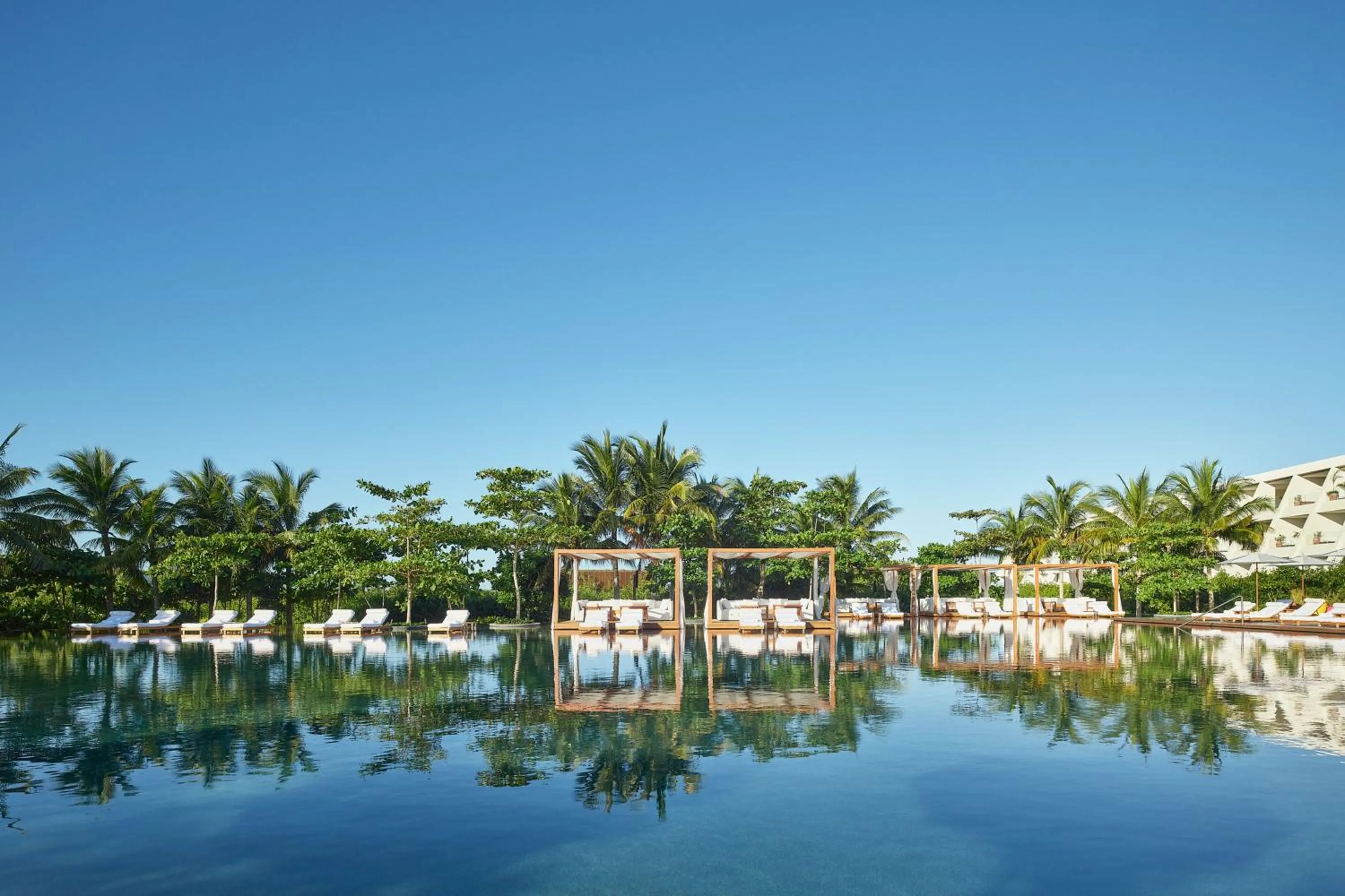 Swimming pool in The Riviera Maya EDITION at Kanai