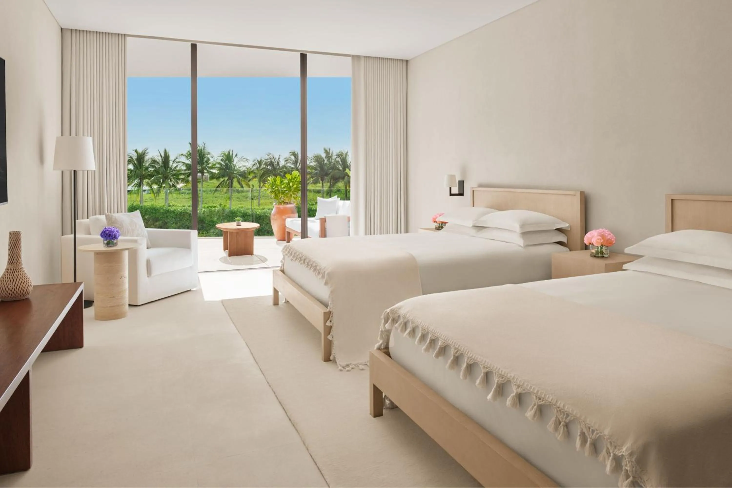 Photo of the whole room, Bed in The Riviera Maya EDITION at Kanai