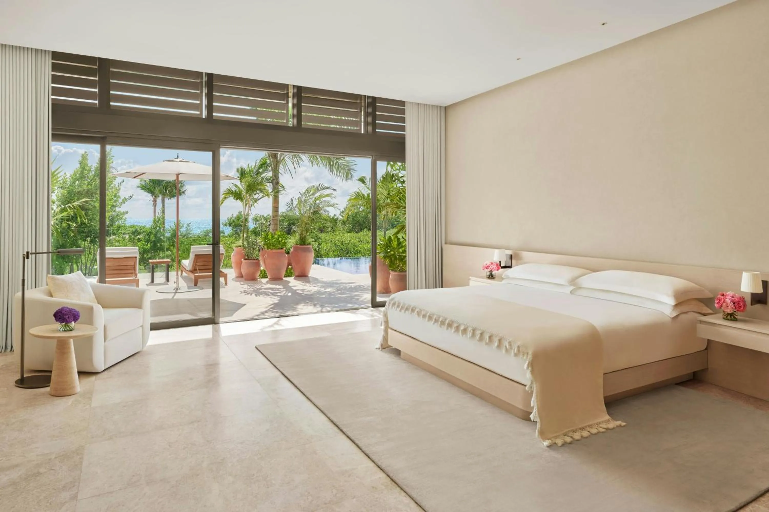 Beach, Bed in The Riviera Maya EDITION at Kanai