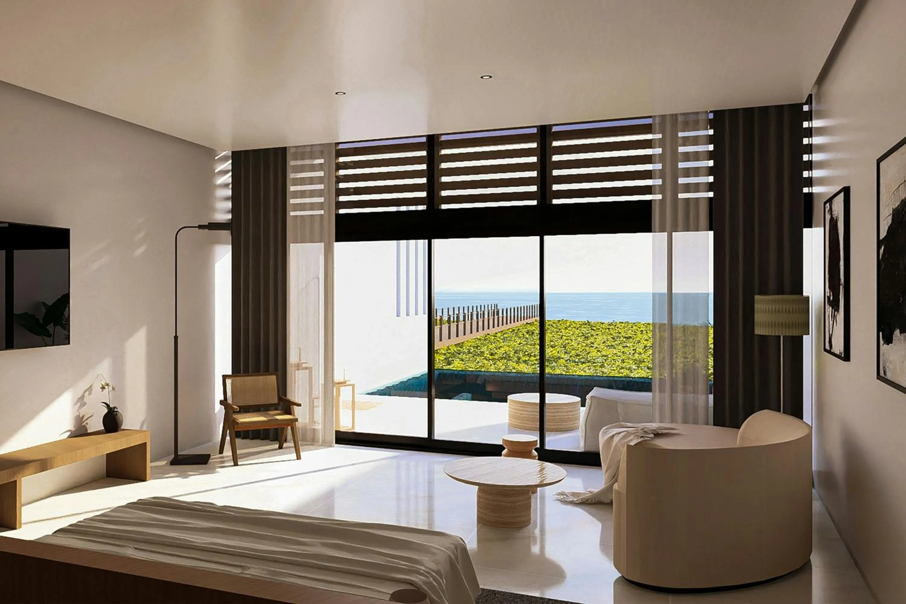 Beach, Bed in The Riviera Maya EDITION at Kanai