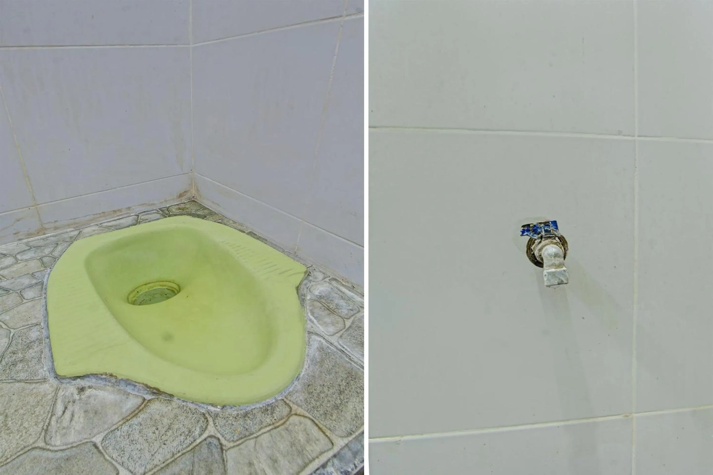 Bathroom in OYO Life 93058 Kos Subur