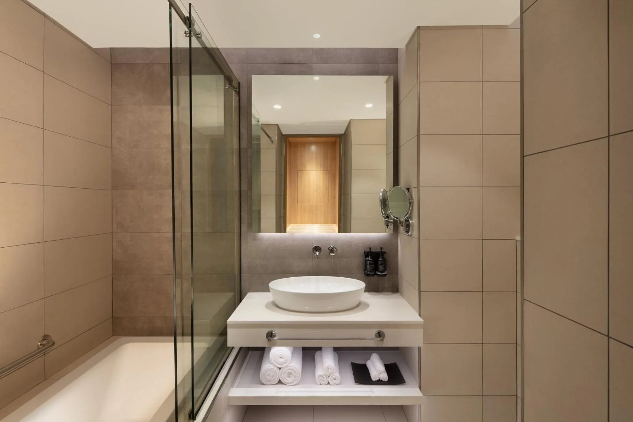 Bathroom in Holiday Inn Dubai Business Bay by IHG