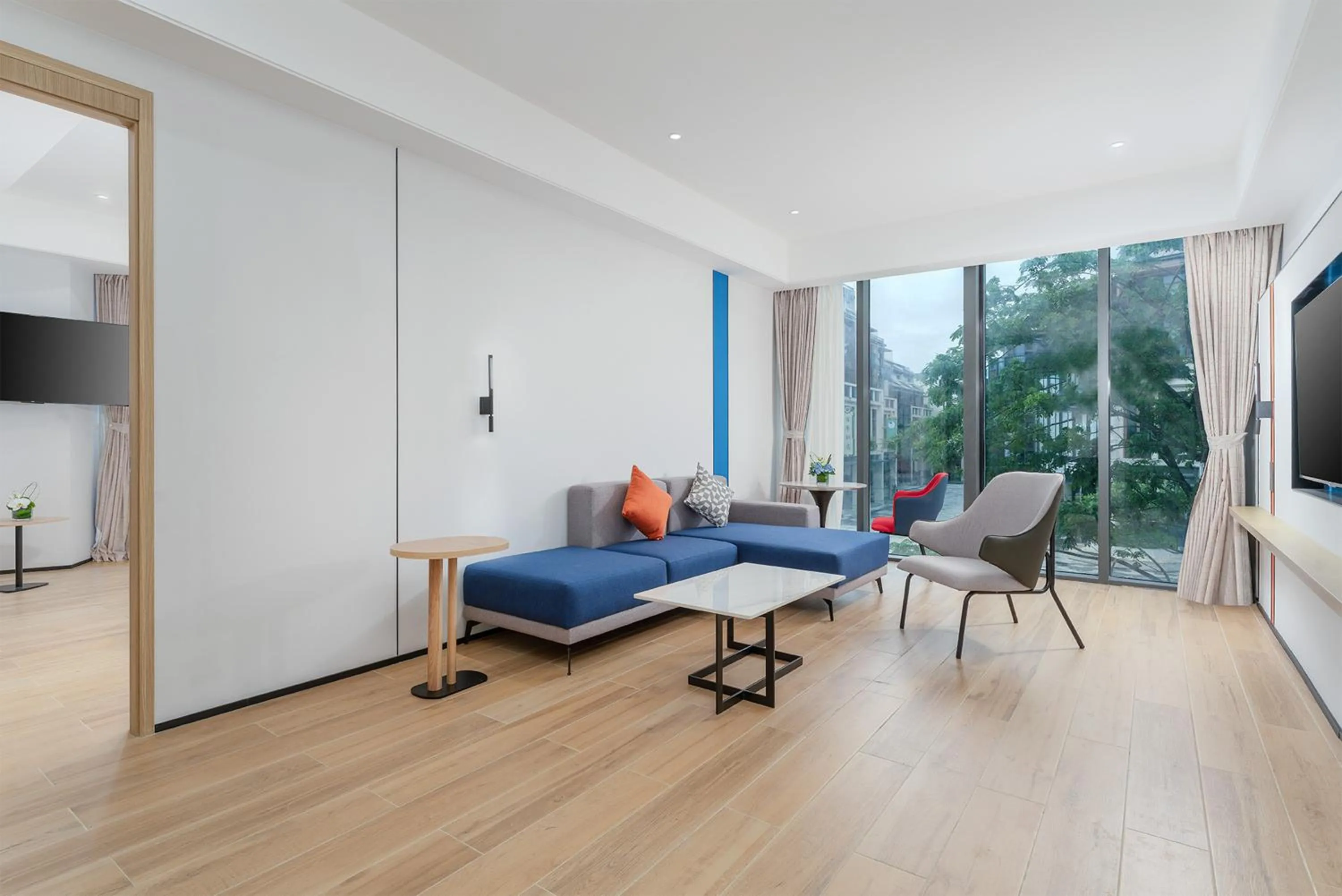 Living room in Holiday Inn Express Wenchang by IHG